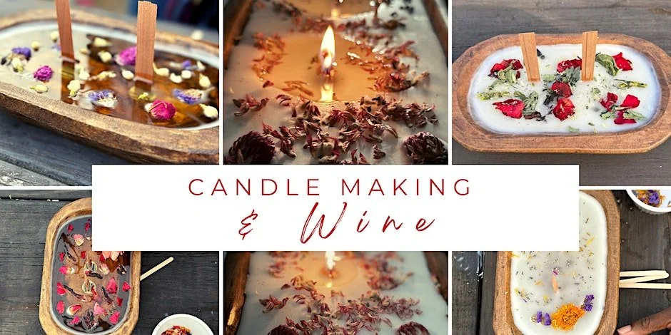 Candle Making & Wine at Under The Stars Farm