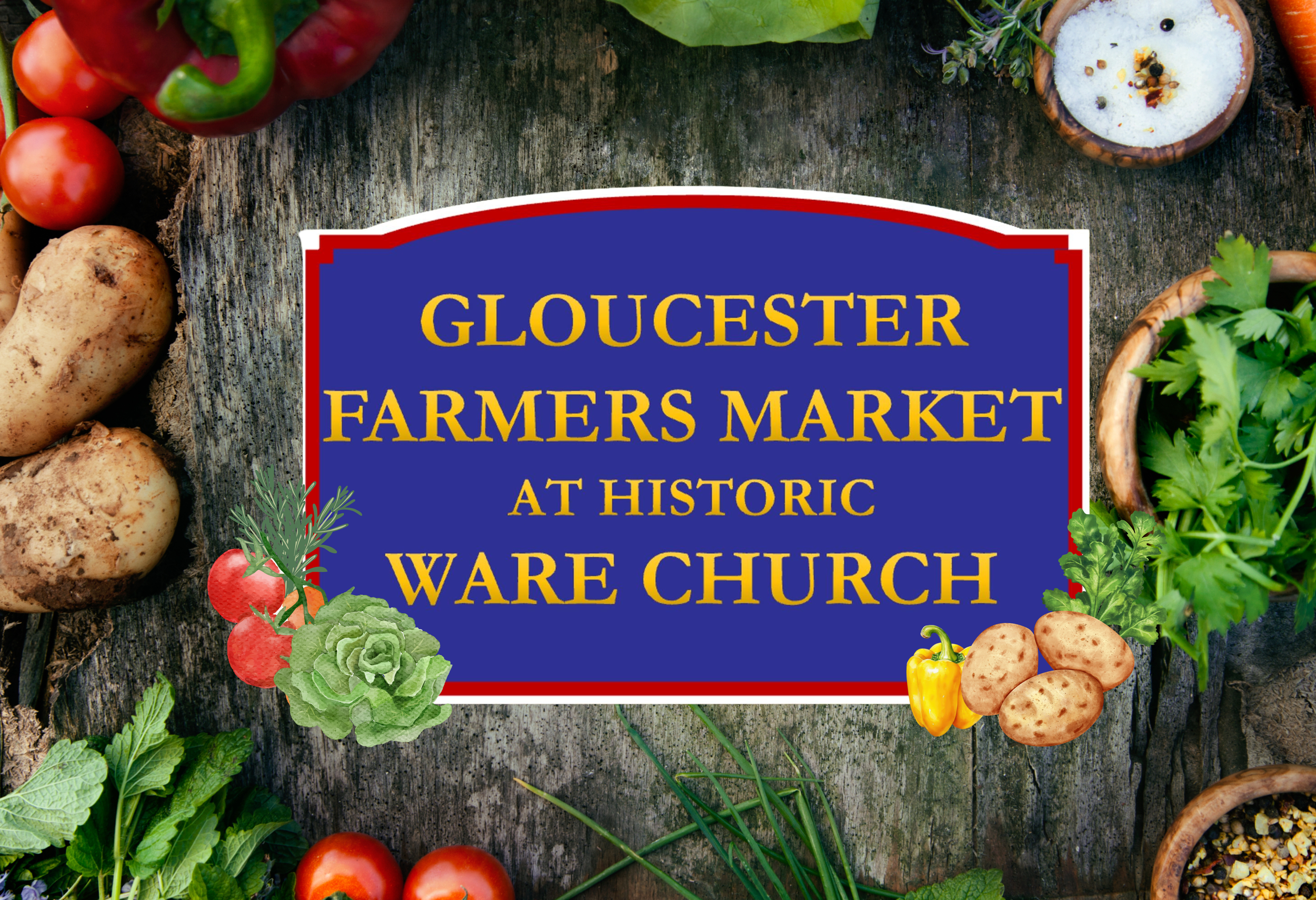 Gloucester Farmers Market at Historic Ware Episcopal Church