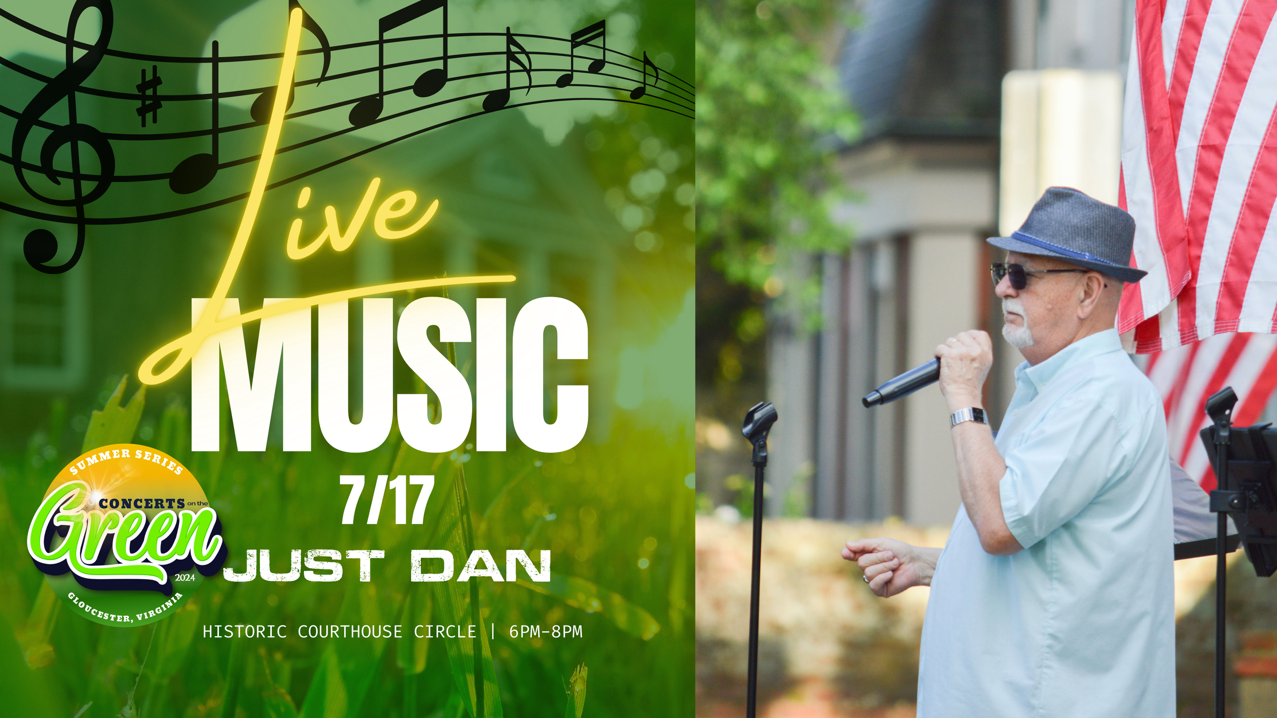 Just Dan - Concerts On The Green