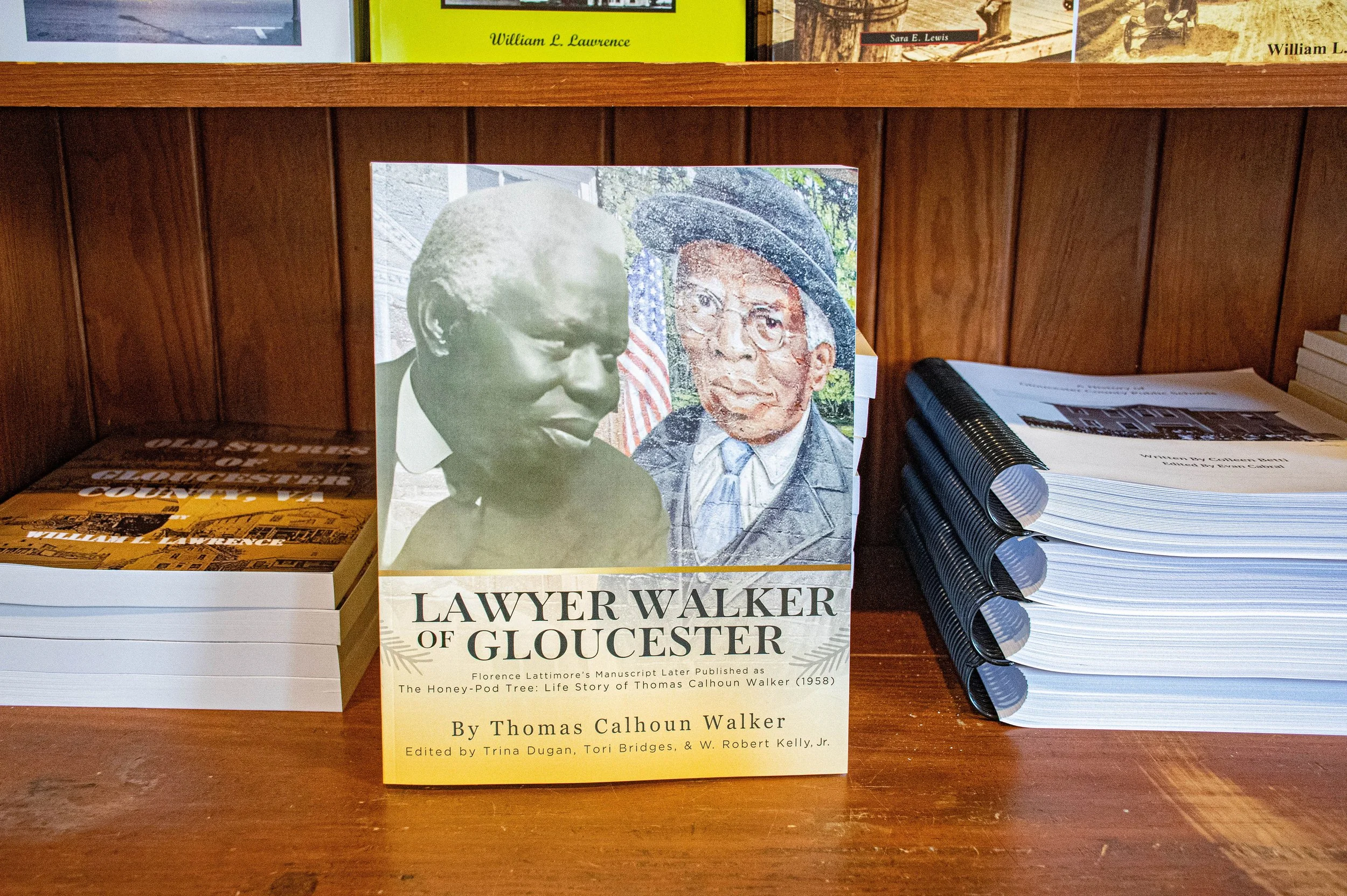 Photo of Lawyer Walker of Gloucester Book for Sale at Visitor Center