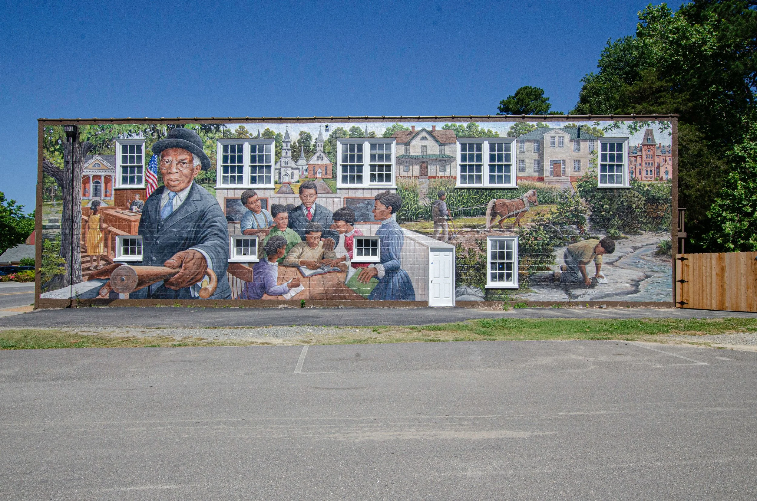 TC Walker Mural Commissioned by The Cook Foundation