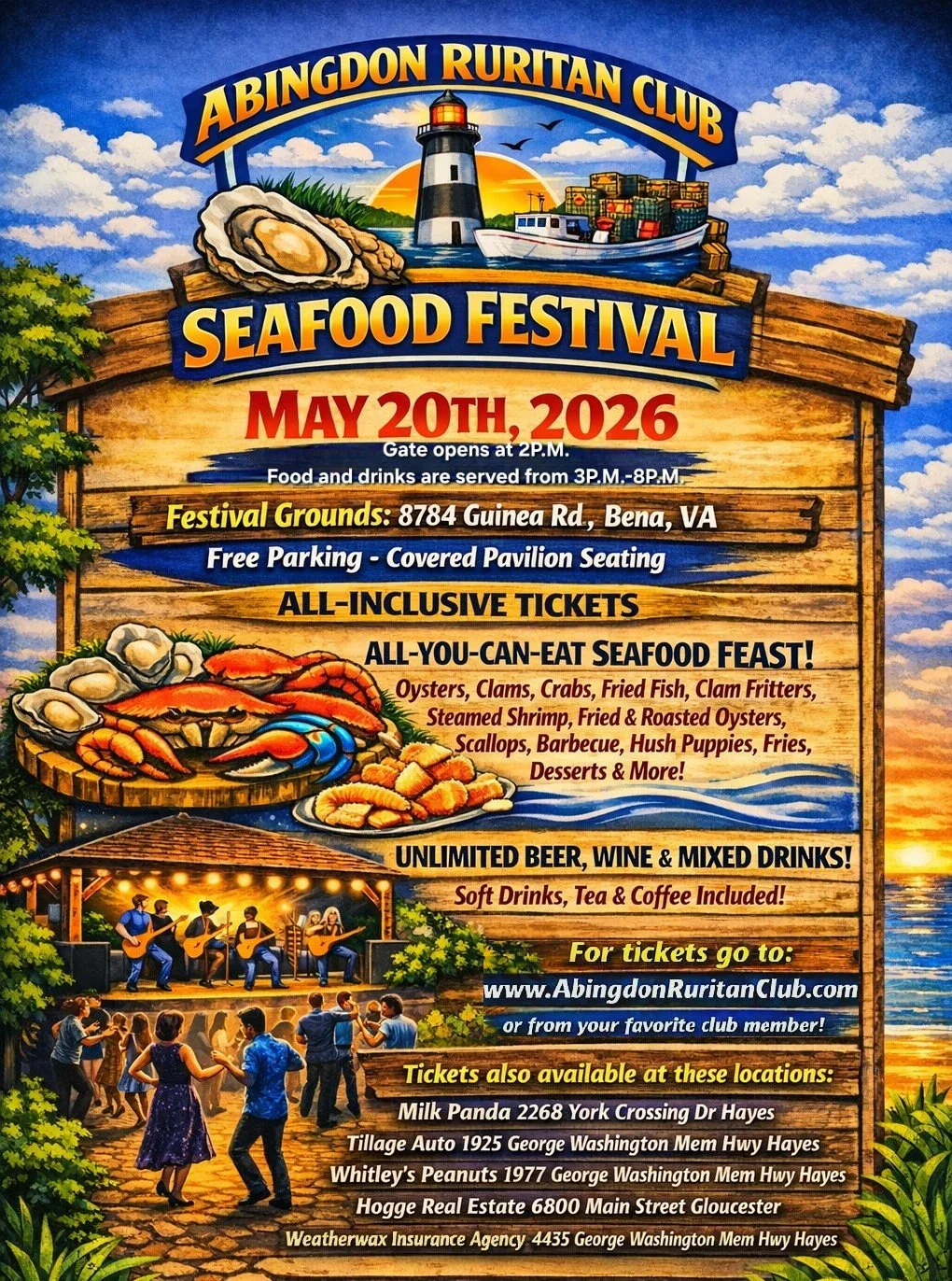 Abingdon Ruritan Club Seafood Festival 