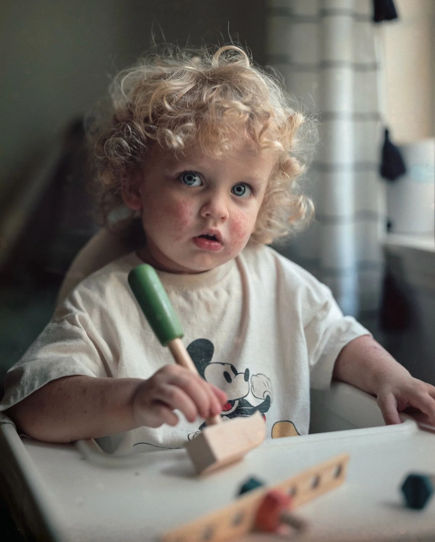 My Frankie on the week of his second birthday.
I&rsquo;ll be giving out free teachings on how to keep your two year old still while shooting on 4x5.
