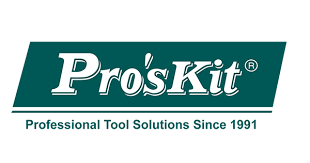 Logo de Pro'sKit que dice 'Pro'sKit' con la leyenda 'Soluciones profesionales de herramientas desde 1991'.