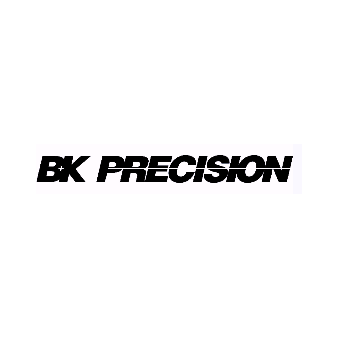 B&K Precision es un proveedor líder de soluciones de prueba y medición fiables y rentables.xto en negrita que dice 'BK PRECISION' con una línea diagonal que lo atraviesa