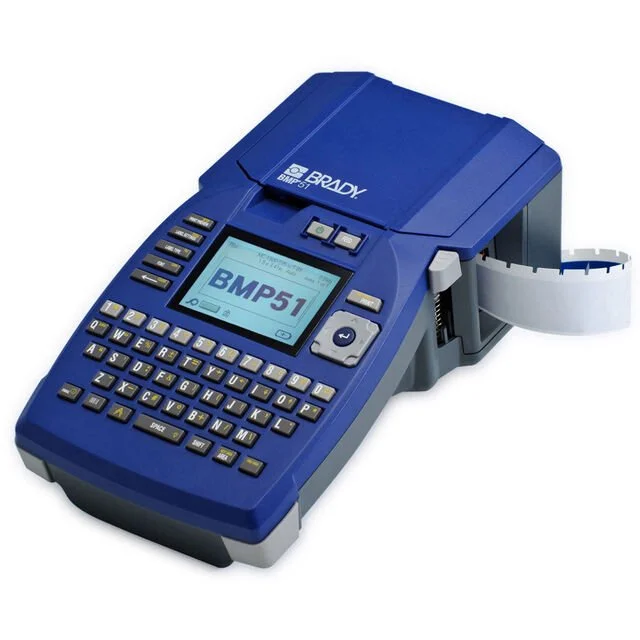 BMP®51 es una solución portátil de impresión llena de funciones para etiquetado en movimiento. DESCONTINUADO SUSTITUYE M510