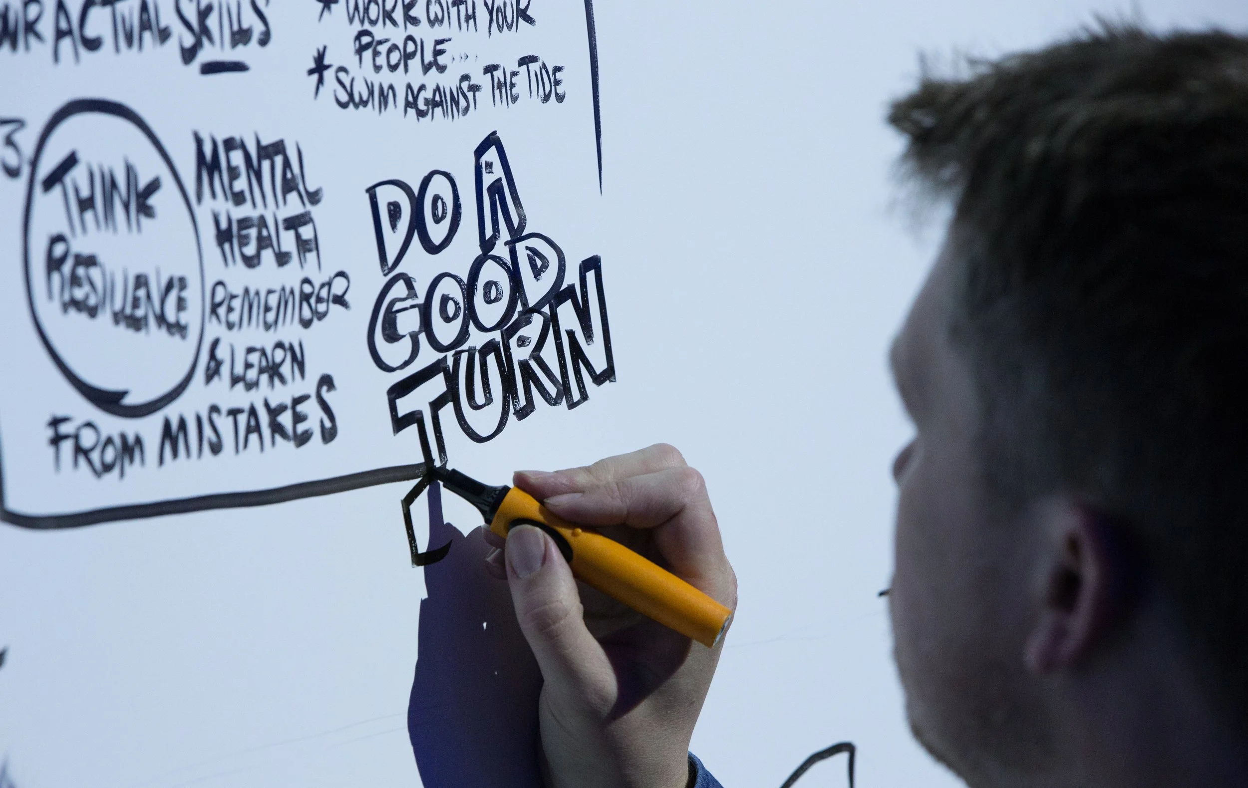 How Live Illustration Transforms Corporate Events