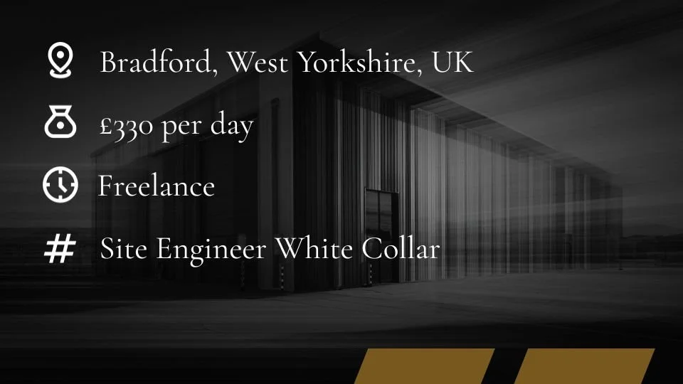 Site Engineer Jobs | Bradford | West Yorkshire