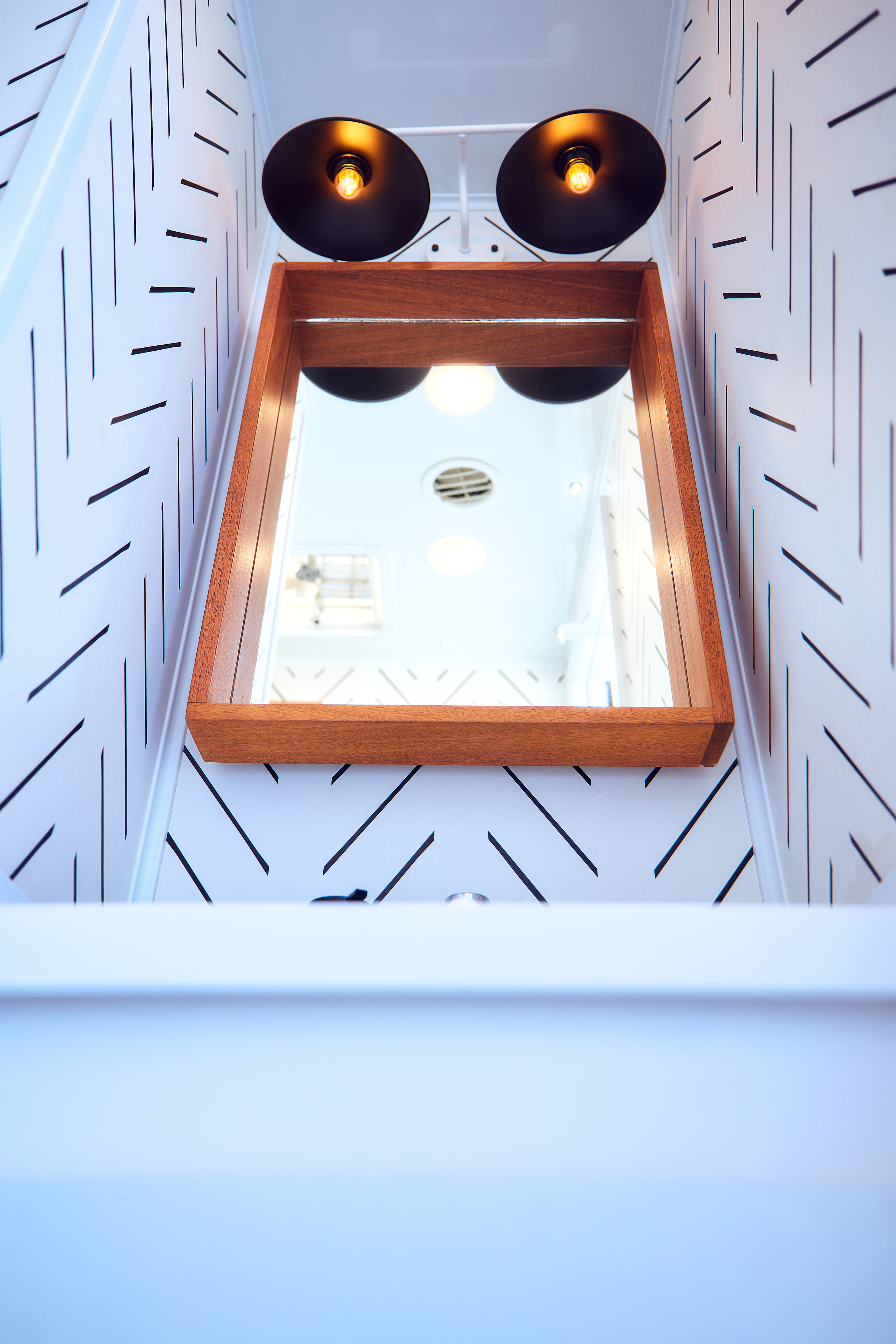 Coastal Modern — Two restroom suite