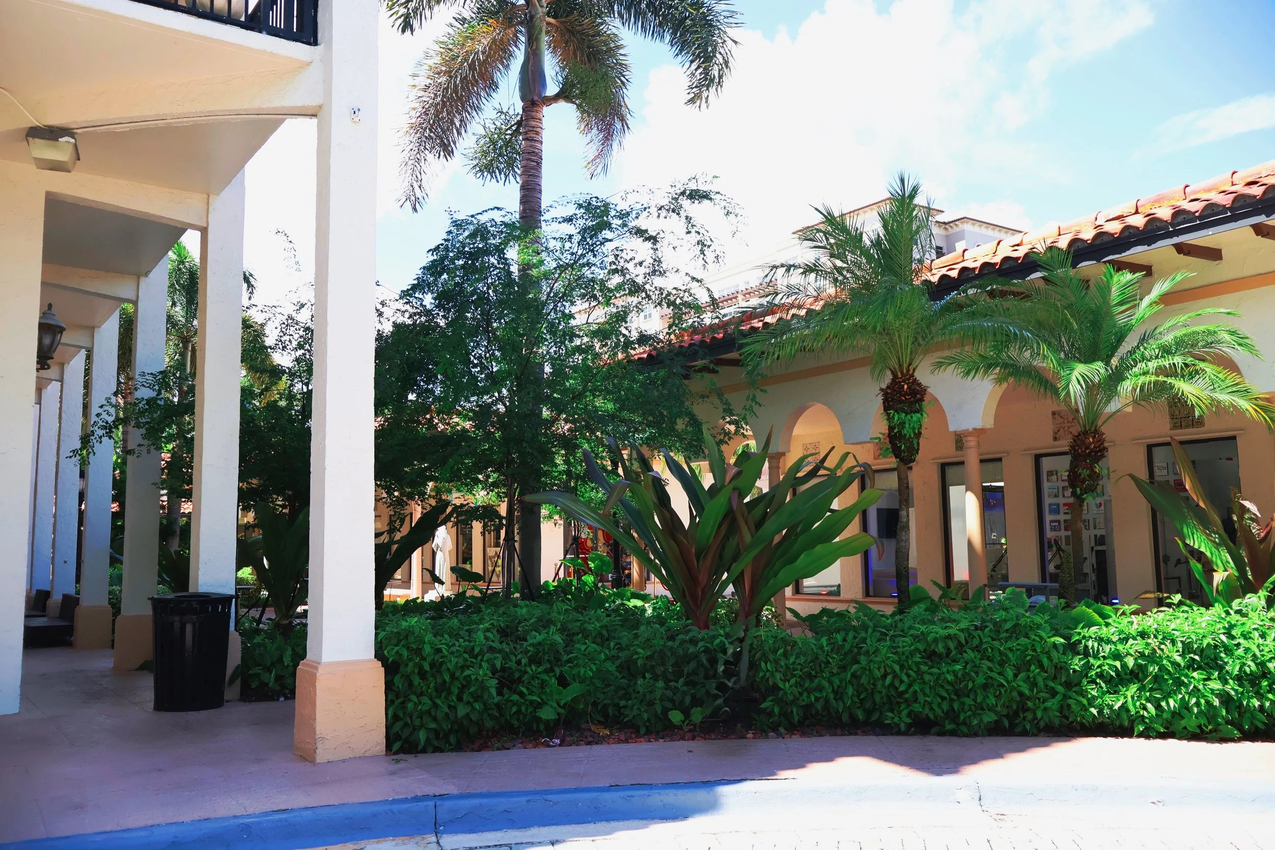 Boca Raton commercial center landscaping and grounds care services.JPG