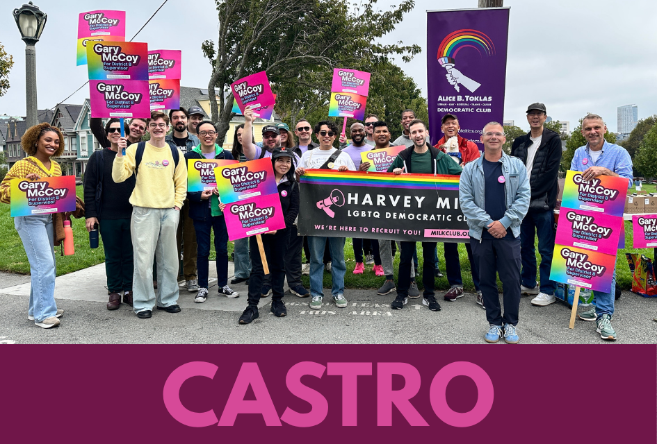Canvassing in The Castro