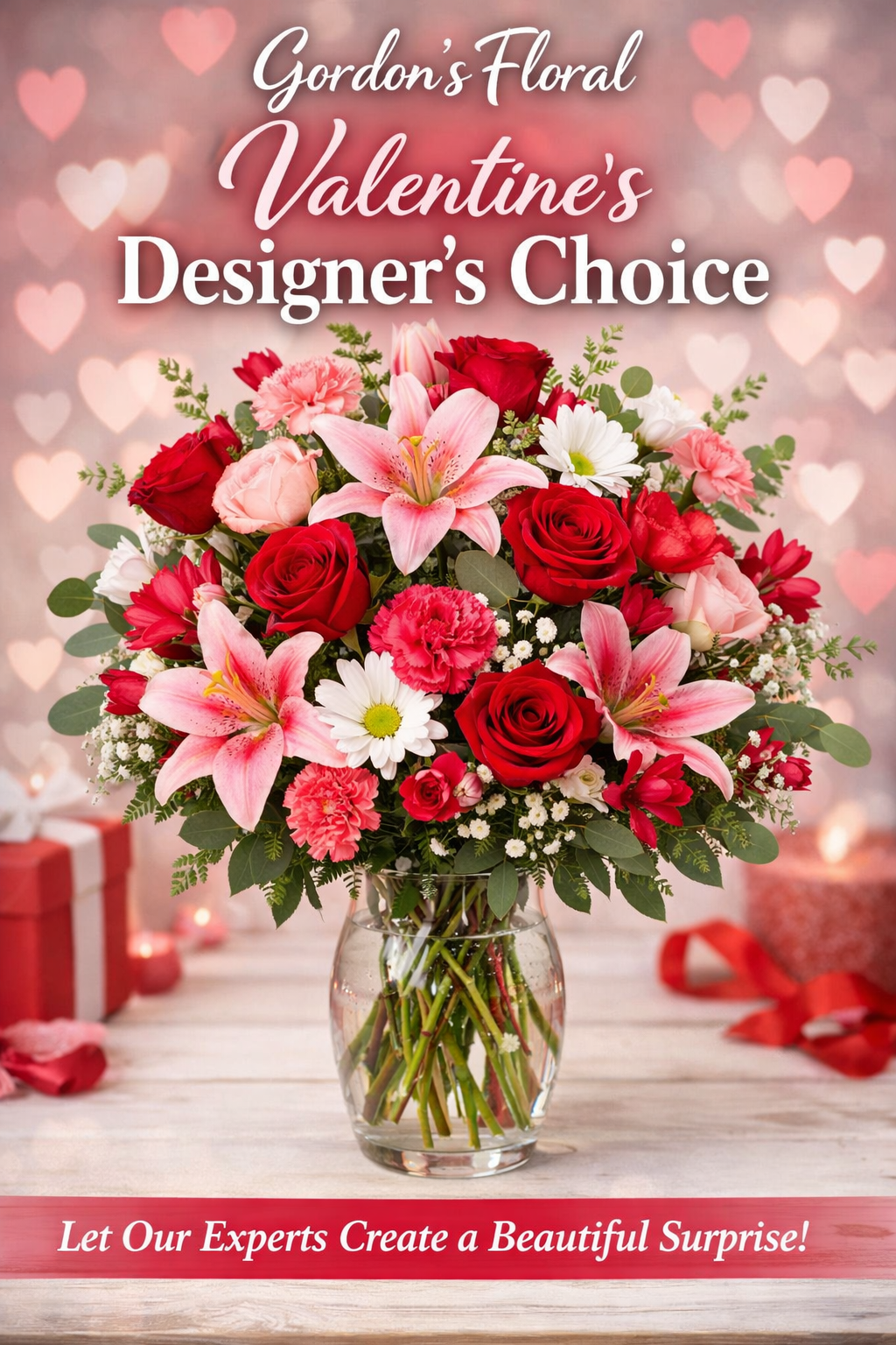 Valentines Day Bouquets Designers Choice