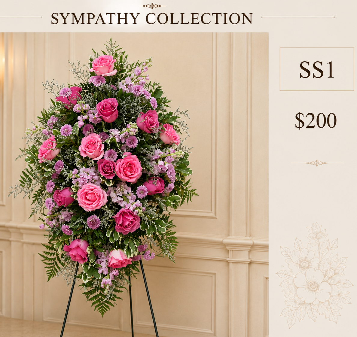 Sympathy Sprays