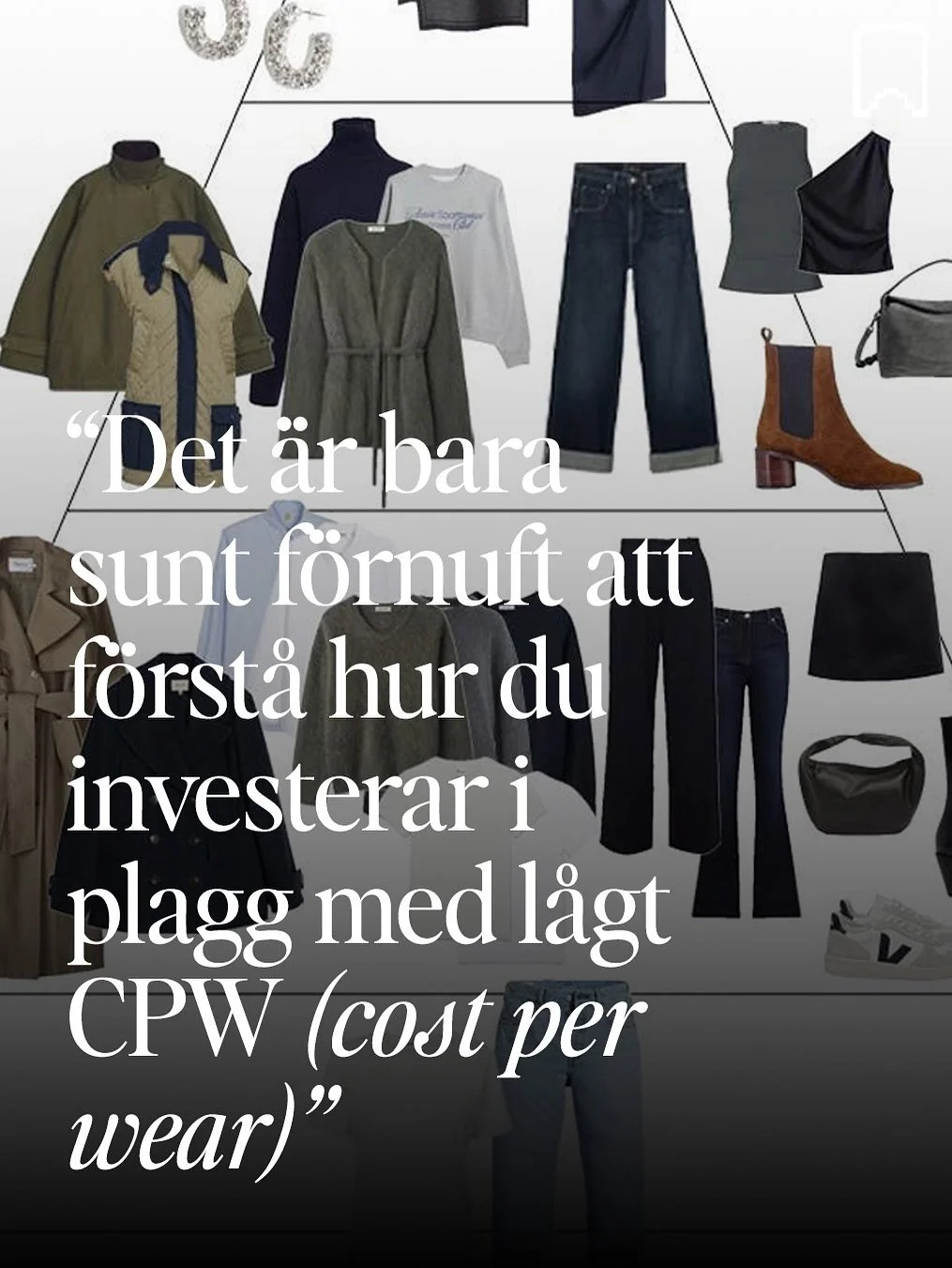 Har du l&auml;st veckans Lous Lista? 💃 Vill man f&ouml;rst&aring; hur jag nu bygger upp min garderob i n&aring;got slags pyramidspel f&aring;r man klicka in sig p&aring; l&auml;nken i min bio och signa upp ☺️ F&ouml;rutom kl&auml;der snackar jag Leo