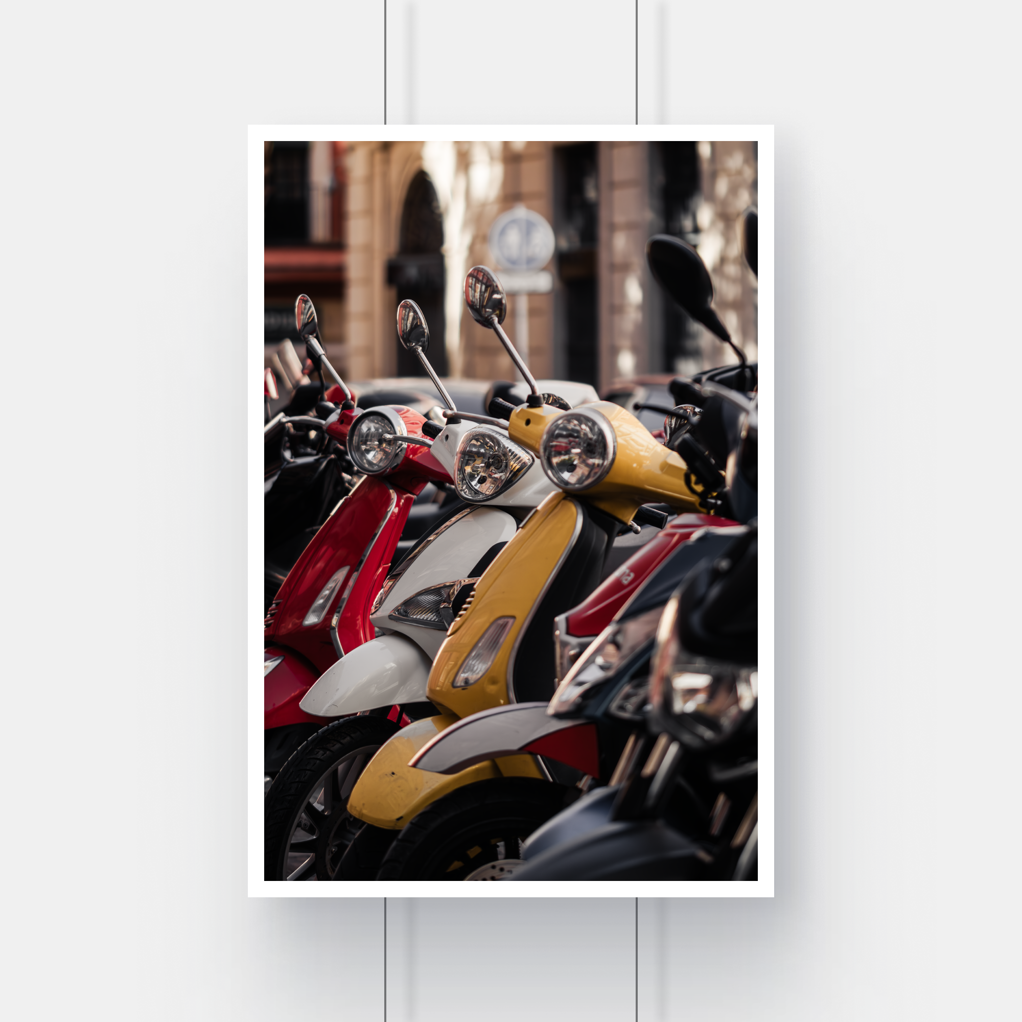 More Vespas in Seville