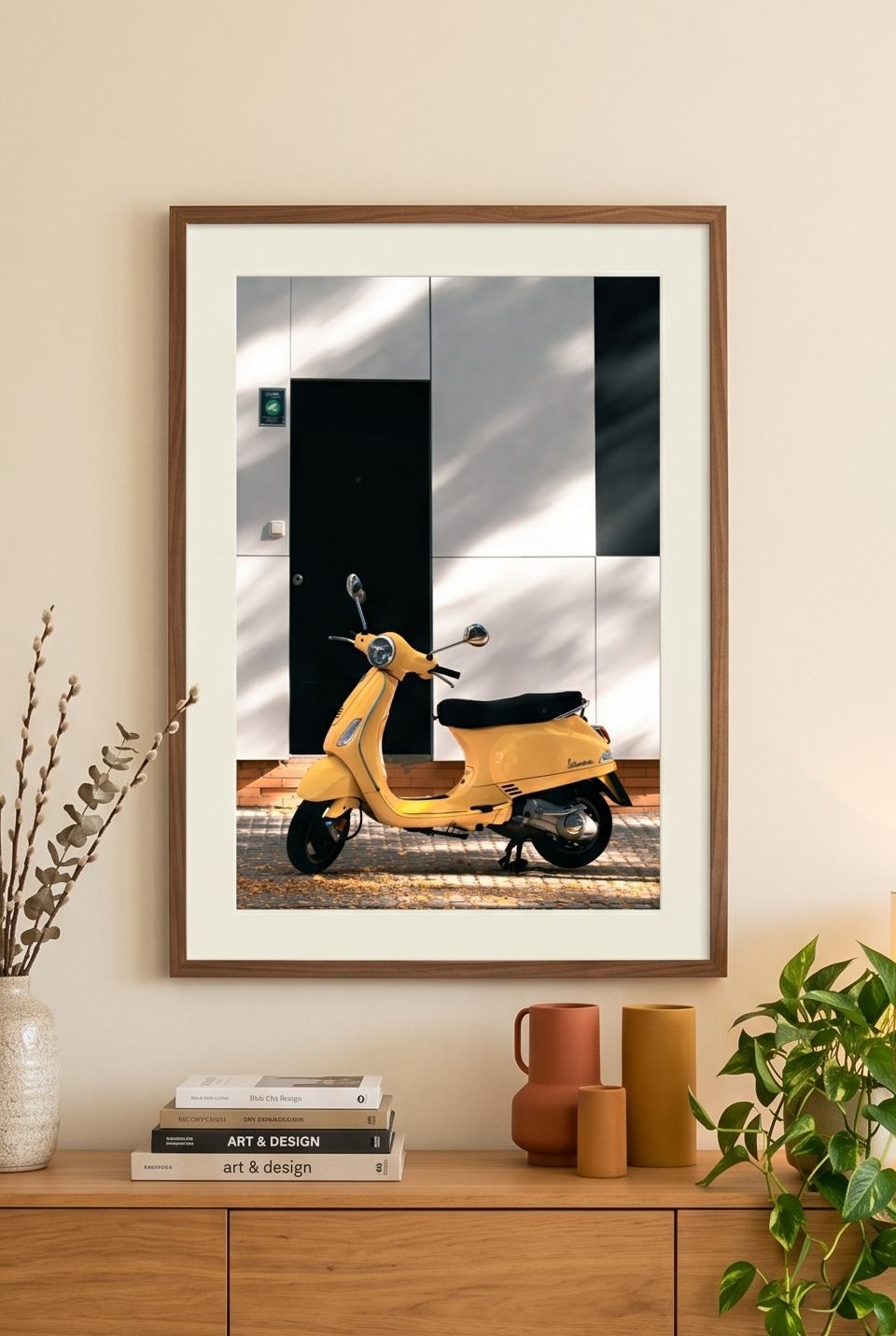 Another Vespa in SevilleLimited edition street photography print of a Vespa scooter parked on a Seville street, Spain. _ 001.png