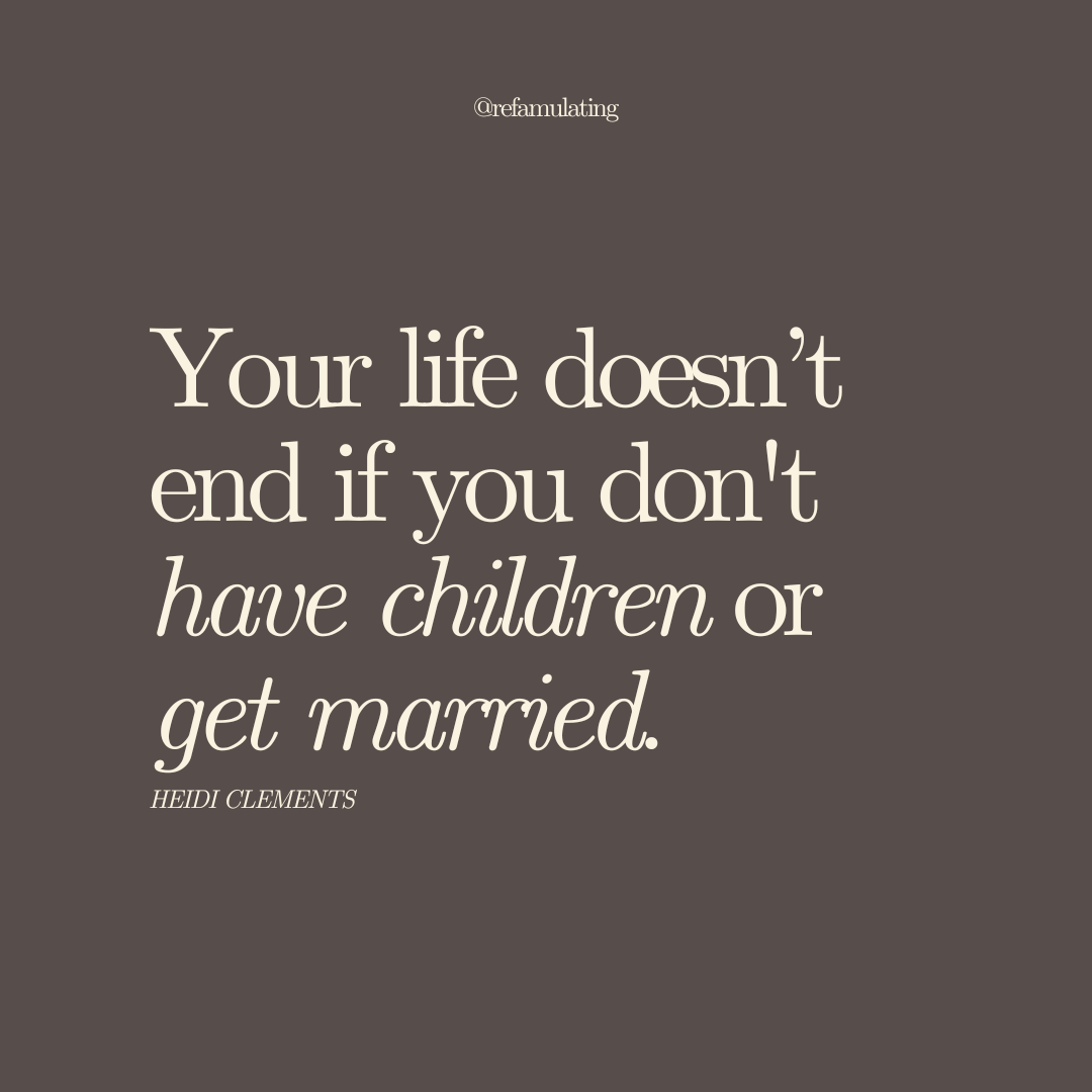 The Refamulating audience enjoyed snappy posts that were affirming, so for episodes, I grabbed good quotes and made them a carousel for viewers to scroll through, identify with, share, and repost.