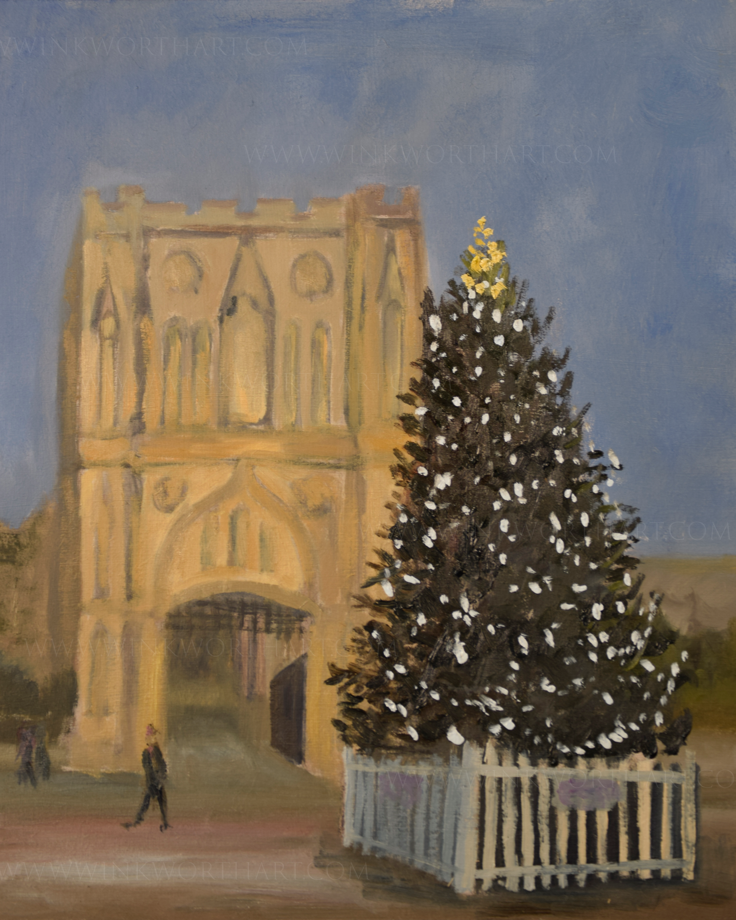 Bury St Edmunds, Suffolk Xmas lights