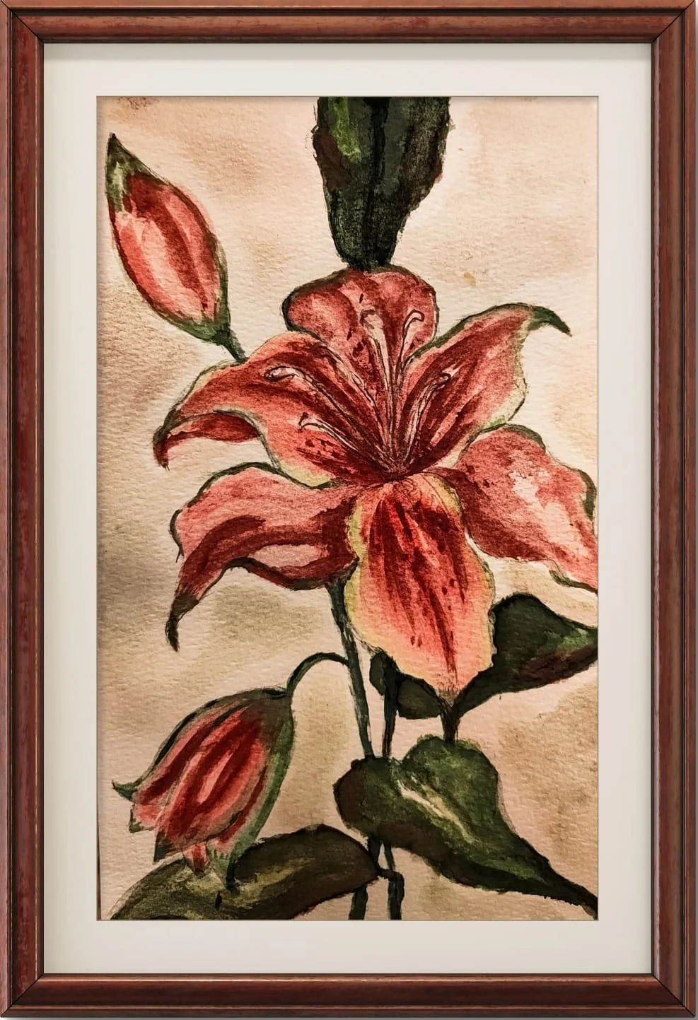 WATERCOLOR SERIES - TULIP