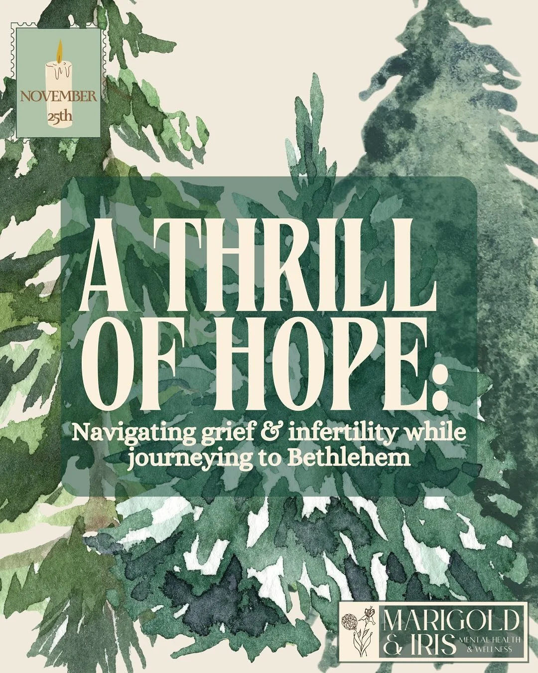 If you have experienced fertility challenges and/or pregnancy loss and feel more worried about the holidays than holly and jolly - this workshop is for you. ❤️&zwj;🩹

After talking with my friend, Flo (@thecatholicnutritionist), we realized that Adv