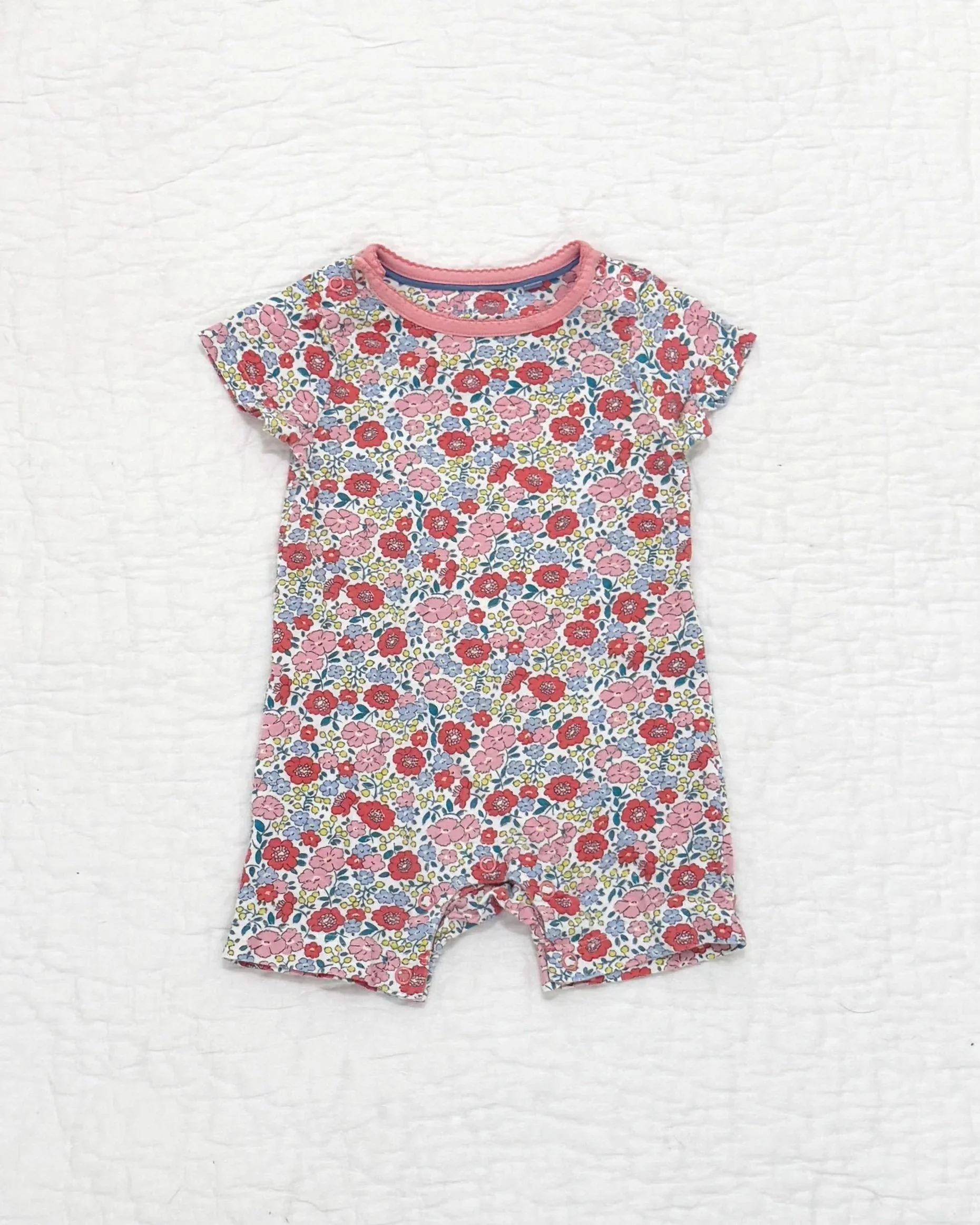 Baby Boden Floral Romper | 3-6mo