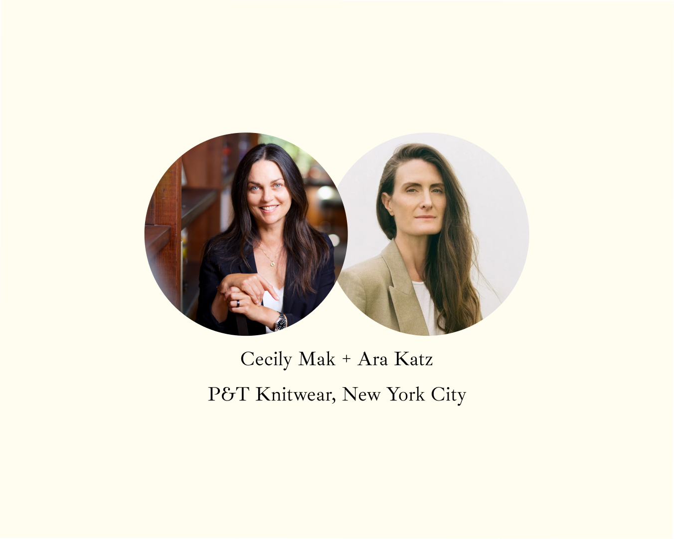 P&amp;T Knitwear, New York City | 6:30pm ET