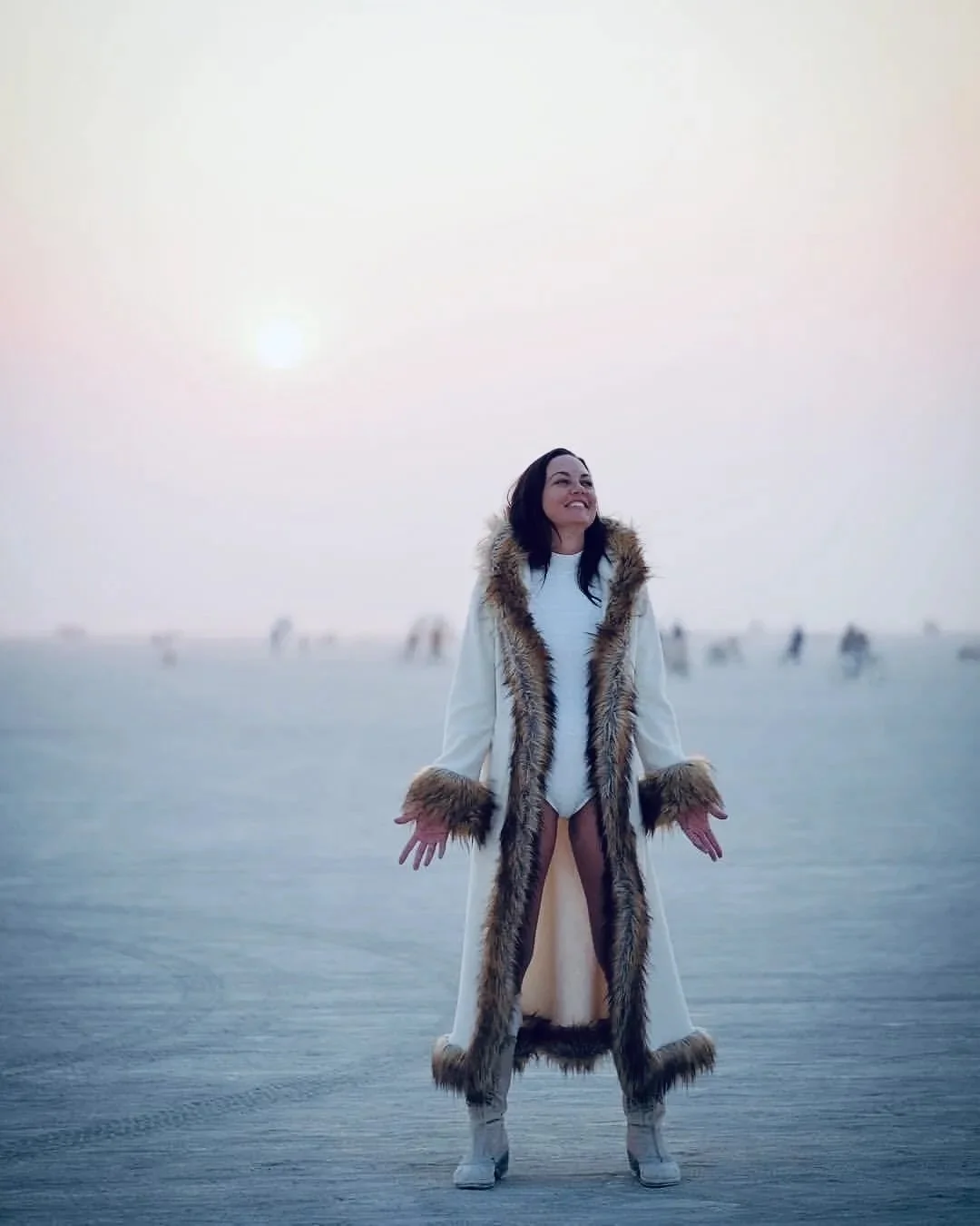 Me at Burning Man on Choice Day, 9/1/17. I chose to go alcohol free for 30 days here. Photo credit @RachelDragonfly.