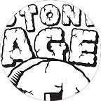 Drawn image of a character in a circular design with the text 'TONY & ACE' inside.