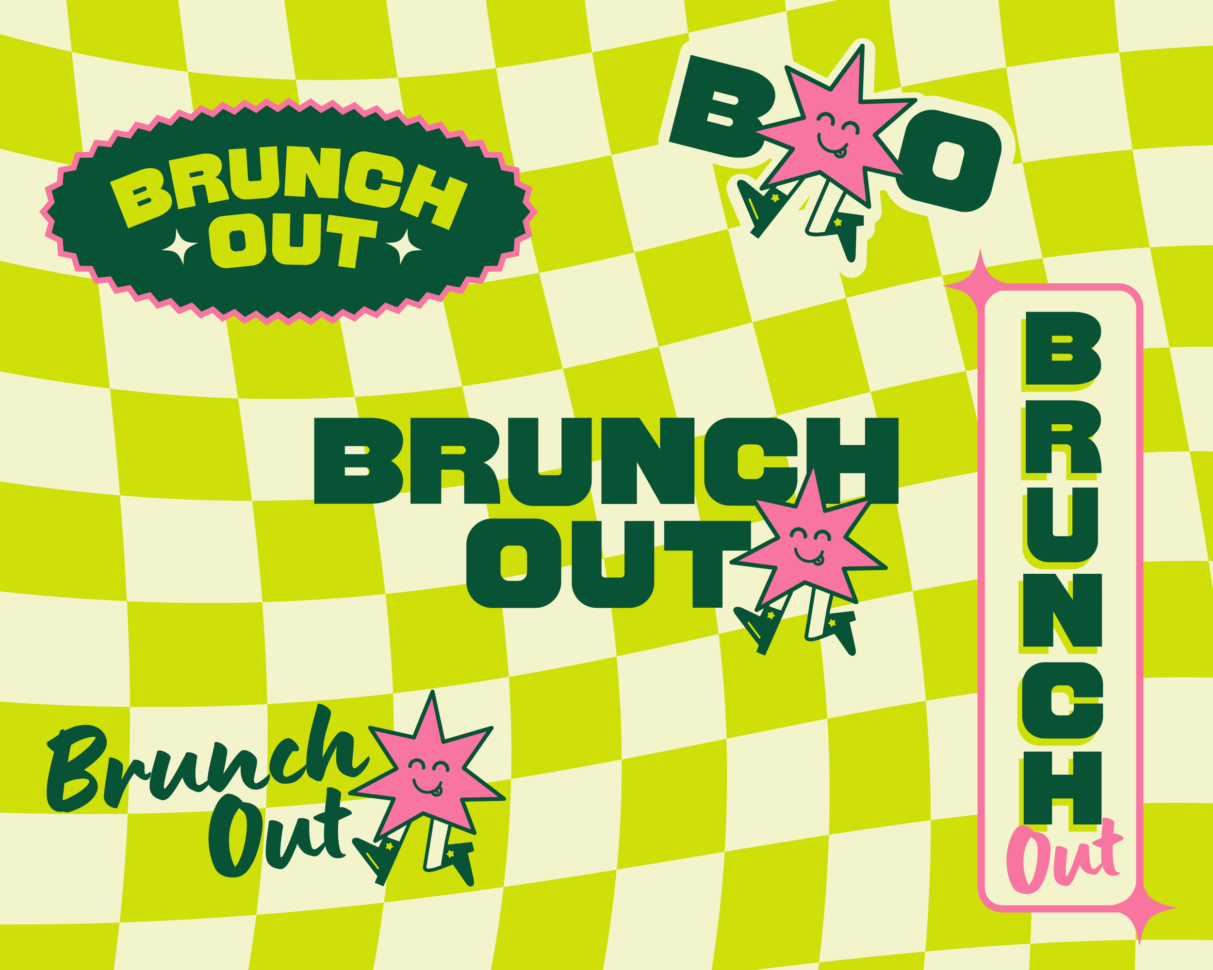 Brunch Out Logos