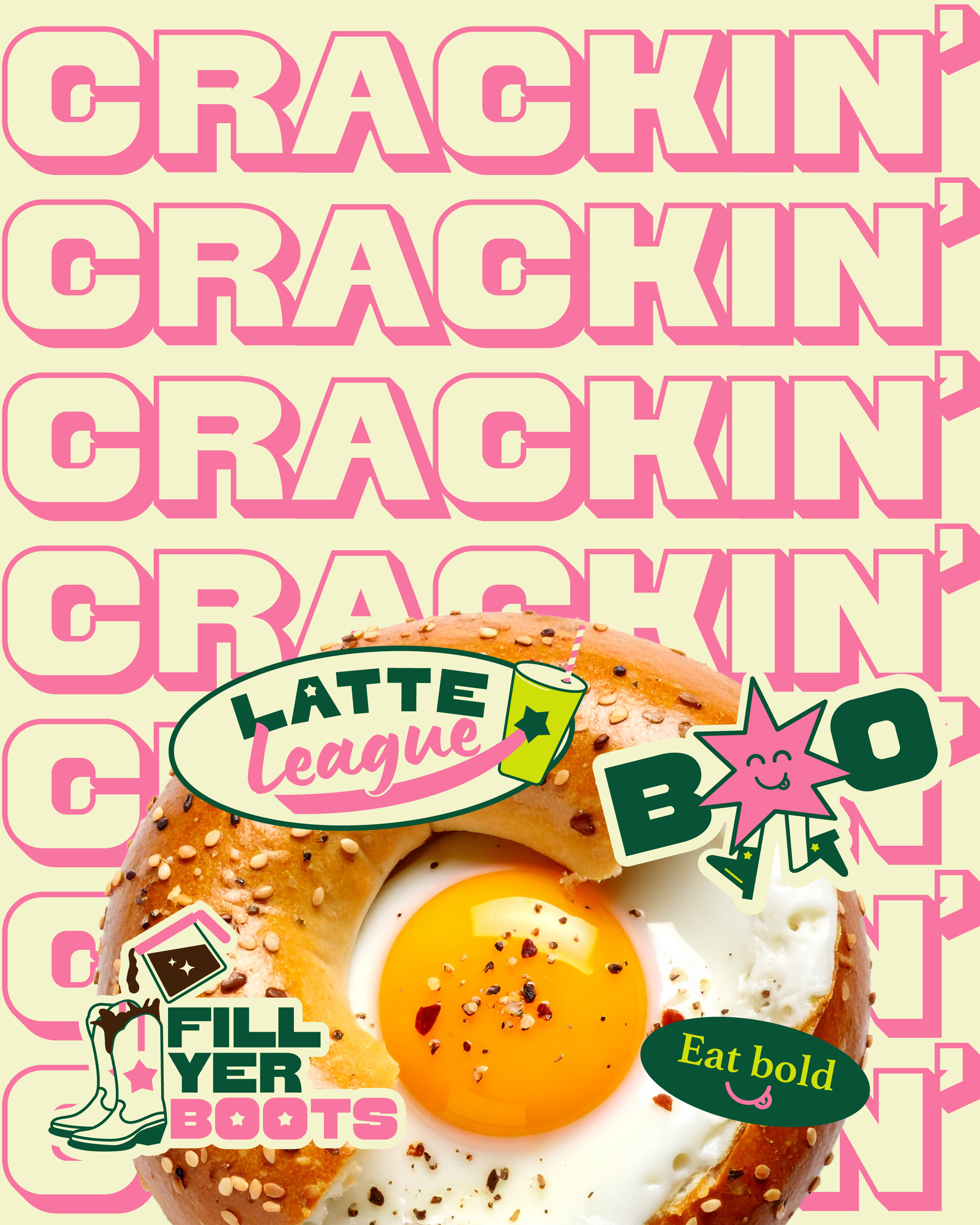 Brunch Out typography