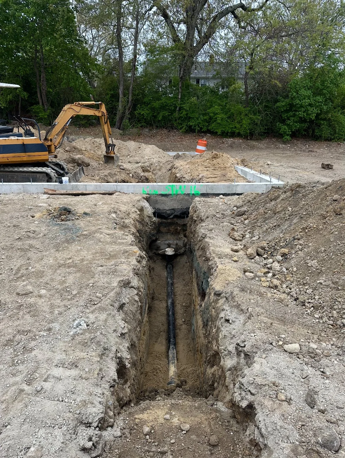 EXCAVATING