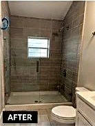 Bathroom remodel — after
