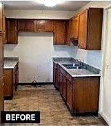 Kitchen remodel — before