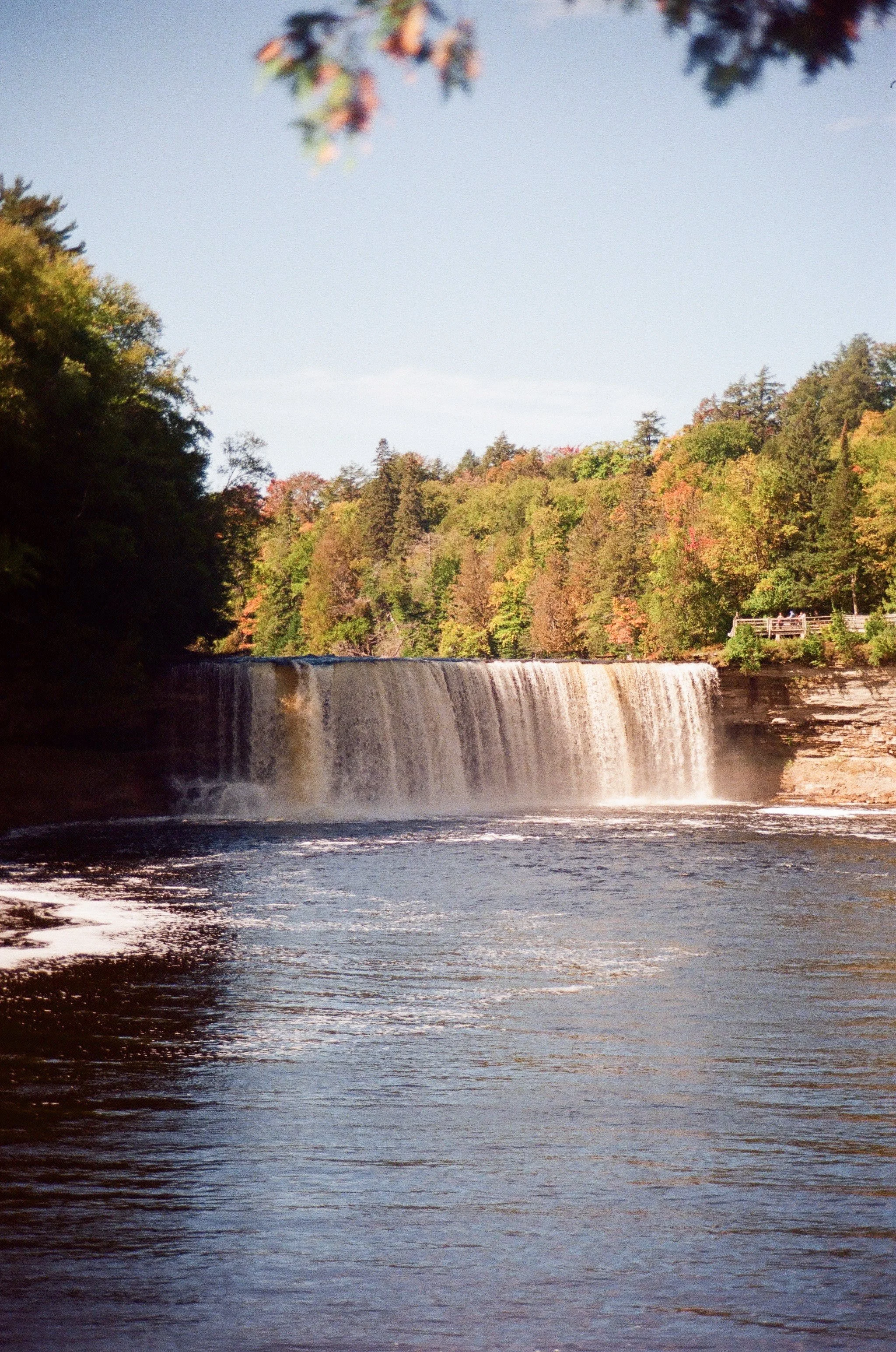 Tahquamenon Falls on 35mm by Ryan Hoshaw
