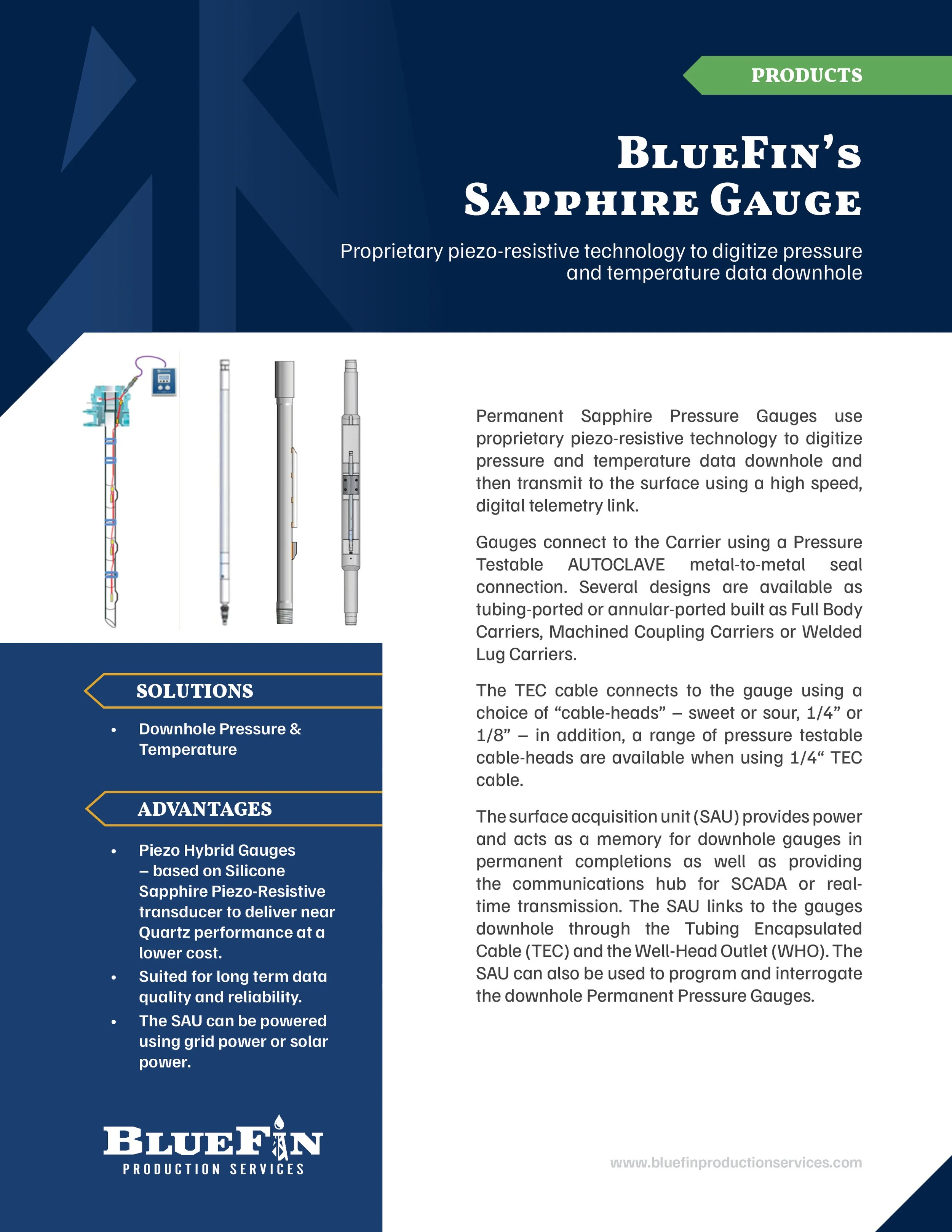 Sapphire Gauges