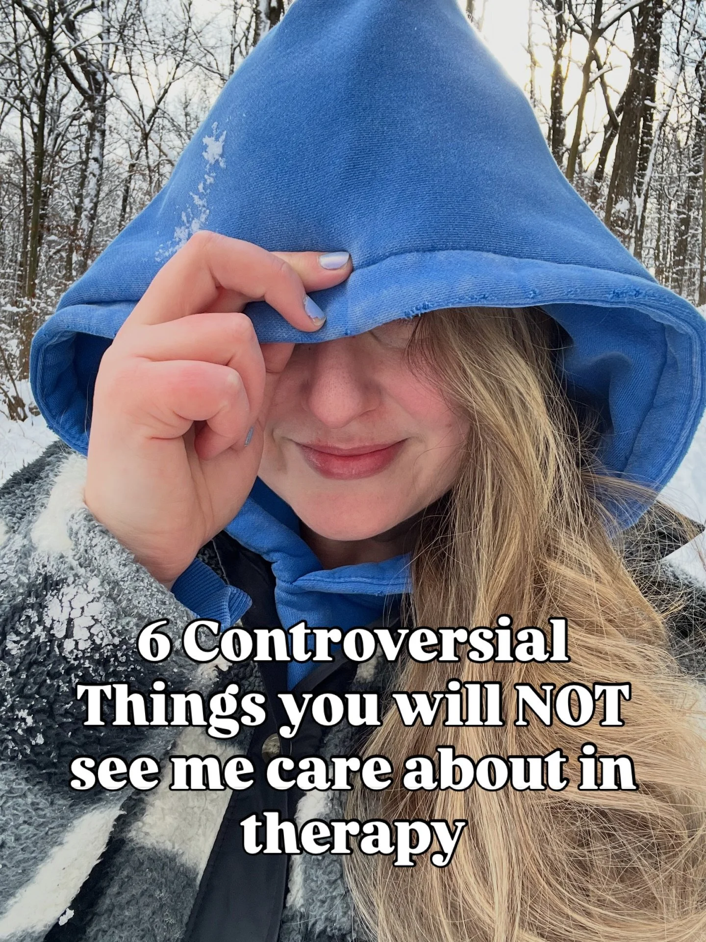 I care about a lot&hellip;but these don&rsquo;t bother me one bit.

What I DO care about:

That you feel safe enough to take down the mask, exhale, and be your full self.

The good, the bad, the ugly. 

It&rsquo;s all important. It&rsquo;s all welcom