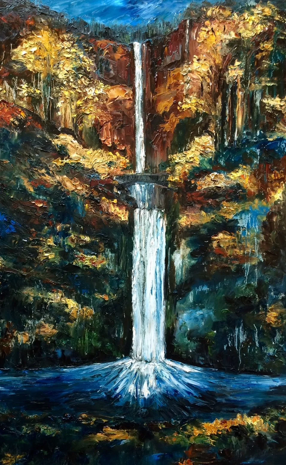 SOLD Multnomas Falls I 48X30