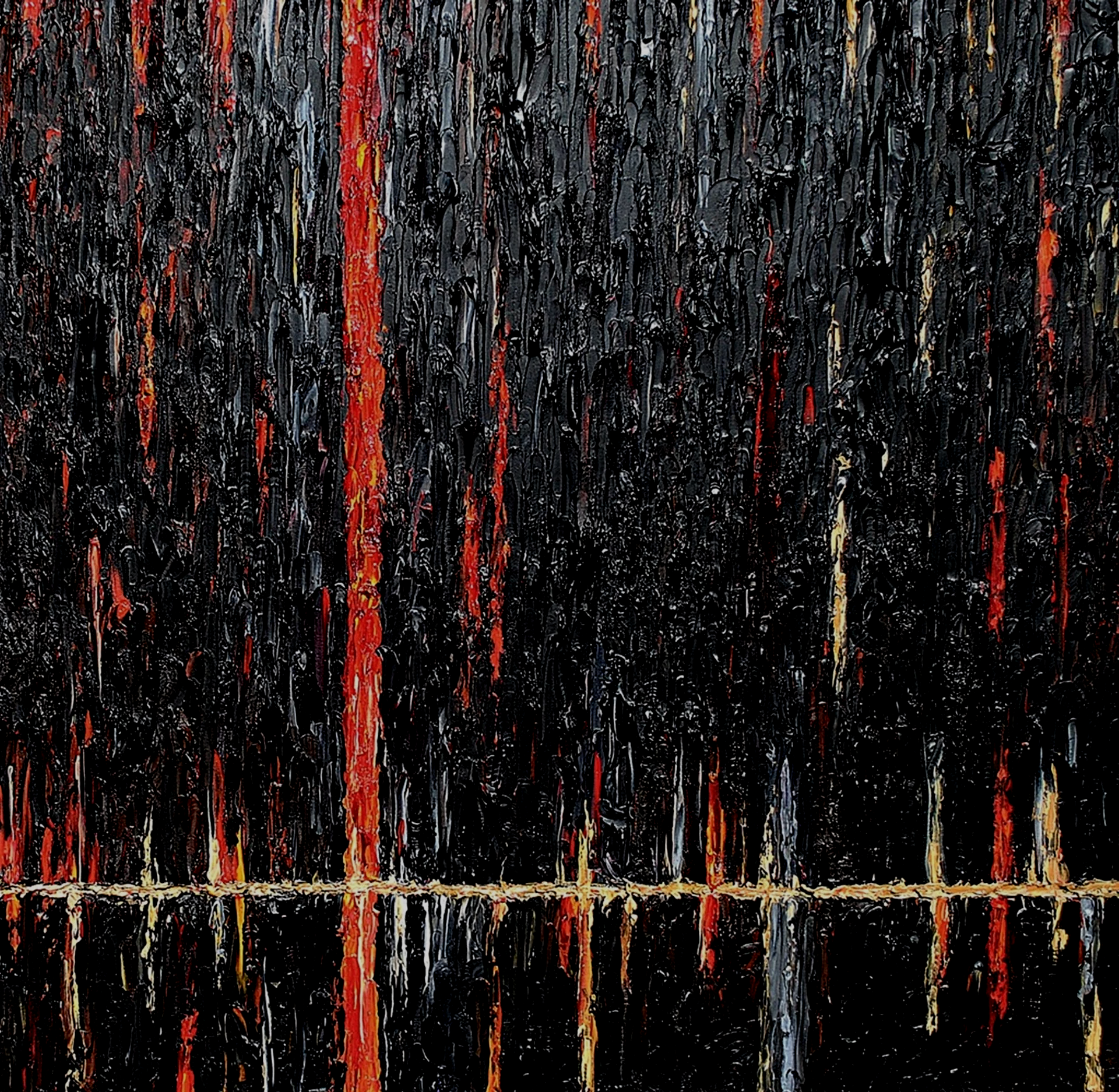 Midnight Mirage I $2400 36X36