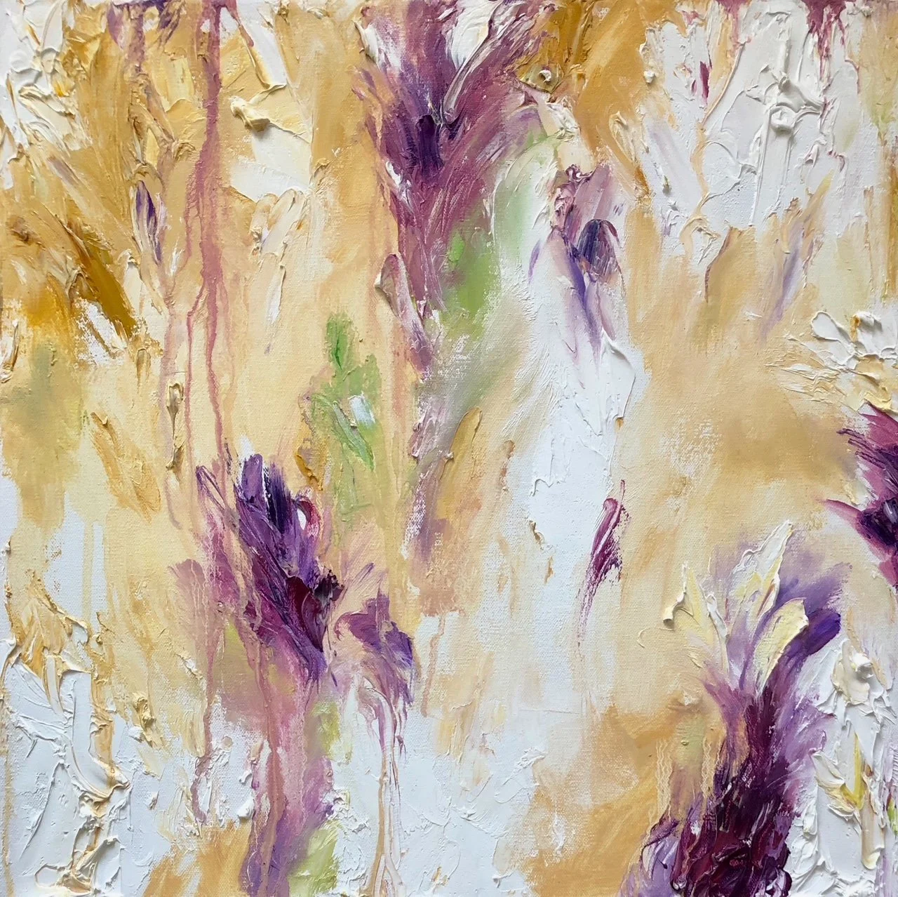 SOLD Iris #6 20X20
