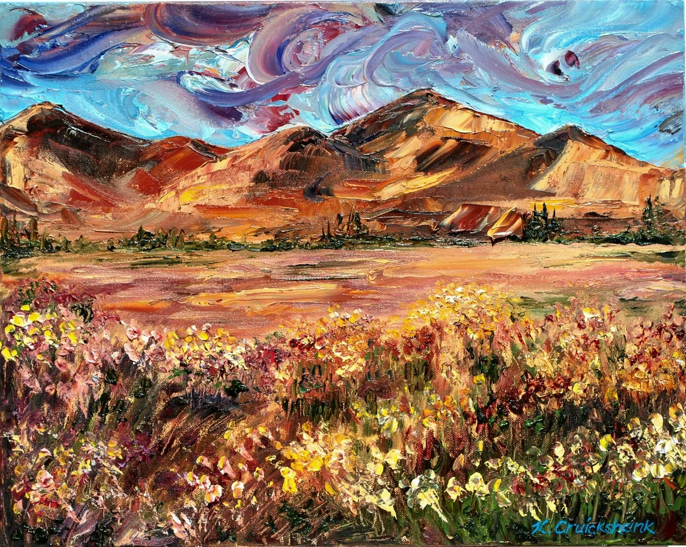 SOLD Mountain Vista 16X20