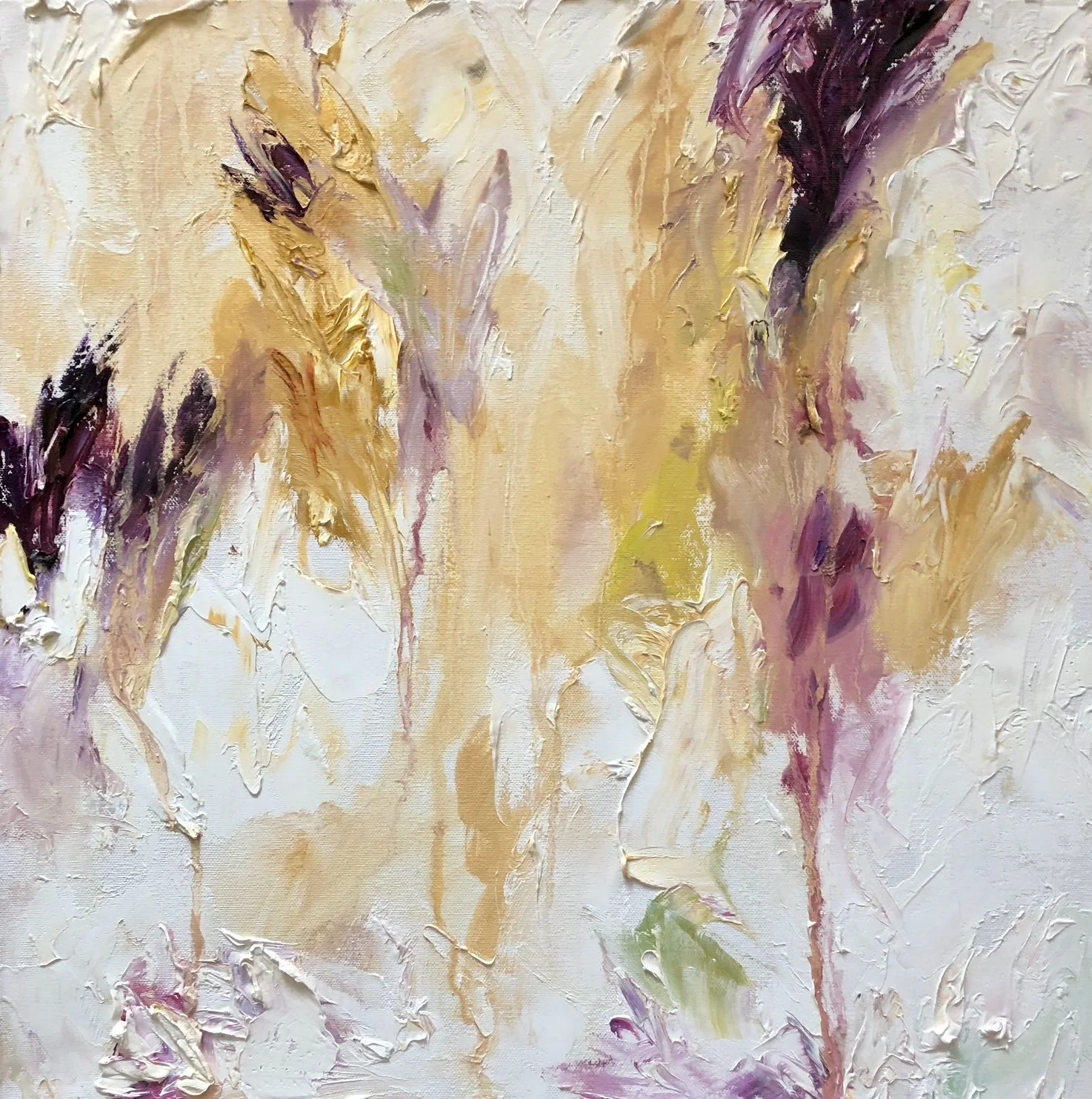 SOLD Iris #5 20X20