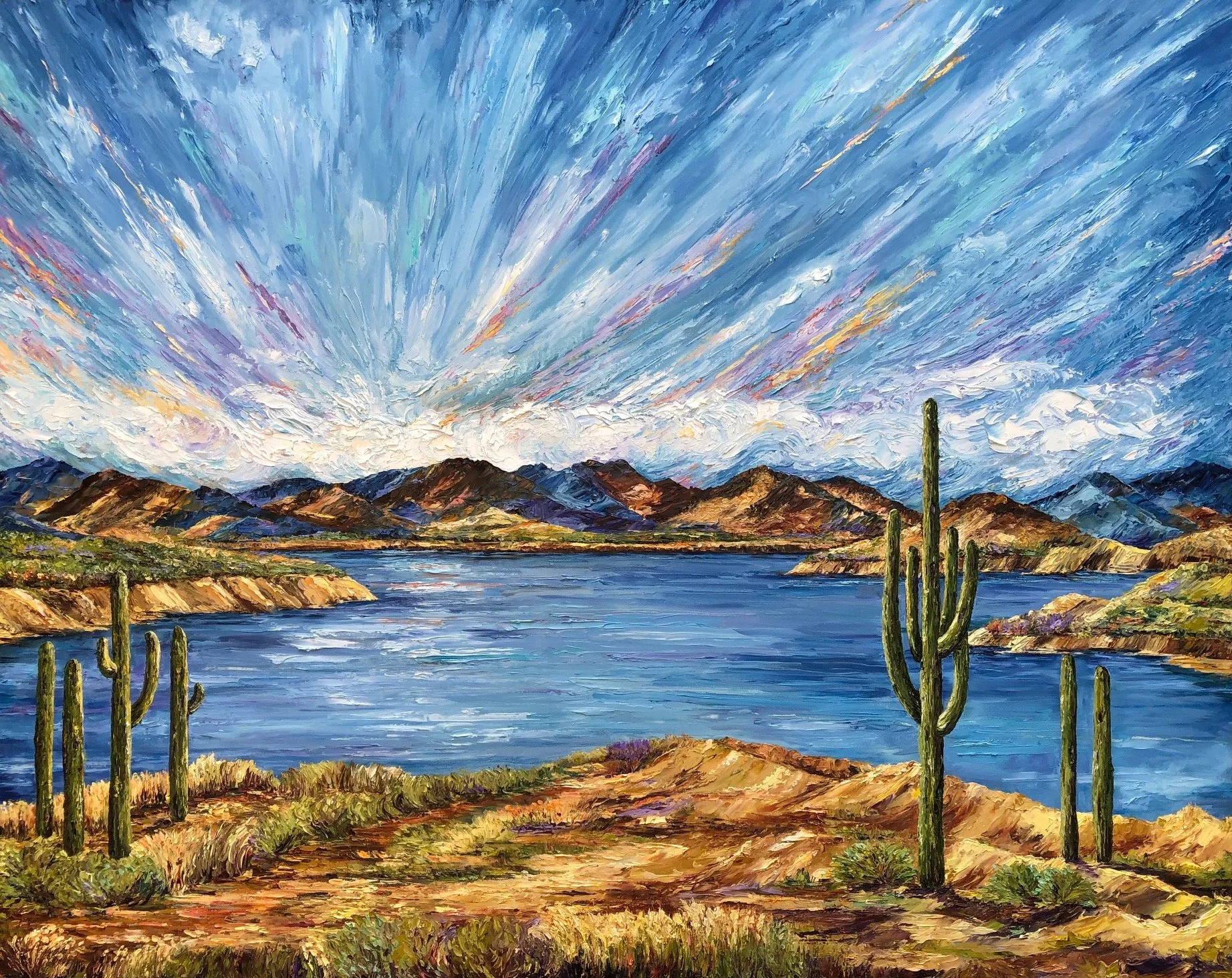 SOLD Bartlett Lake 48X60