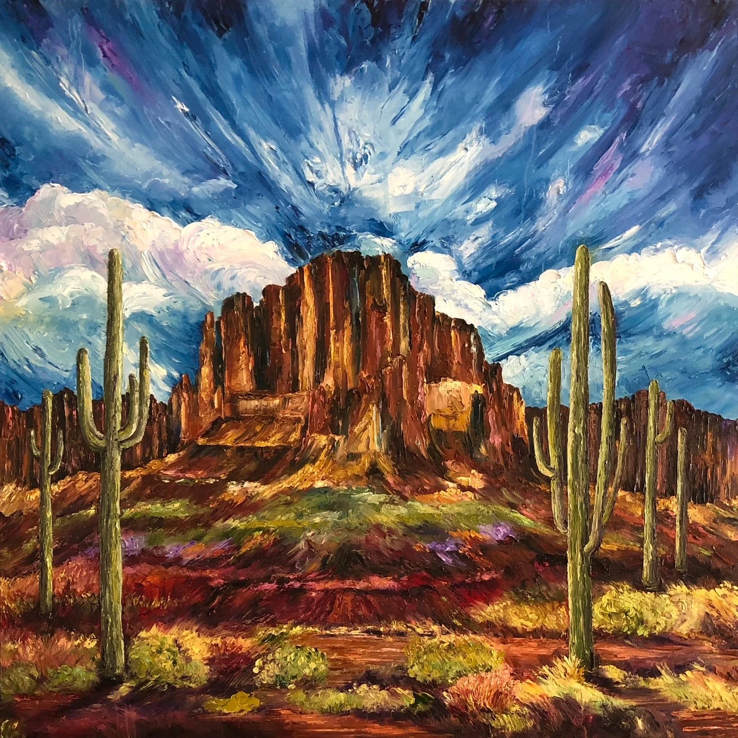 SOLD Majestic 36X36