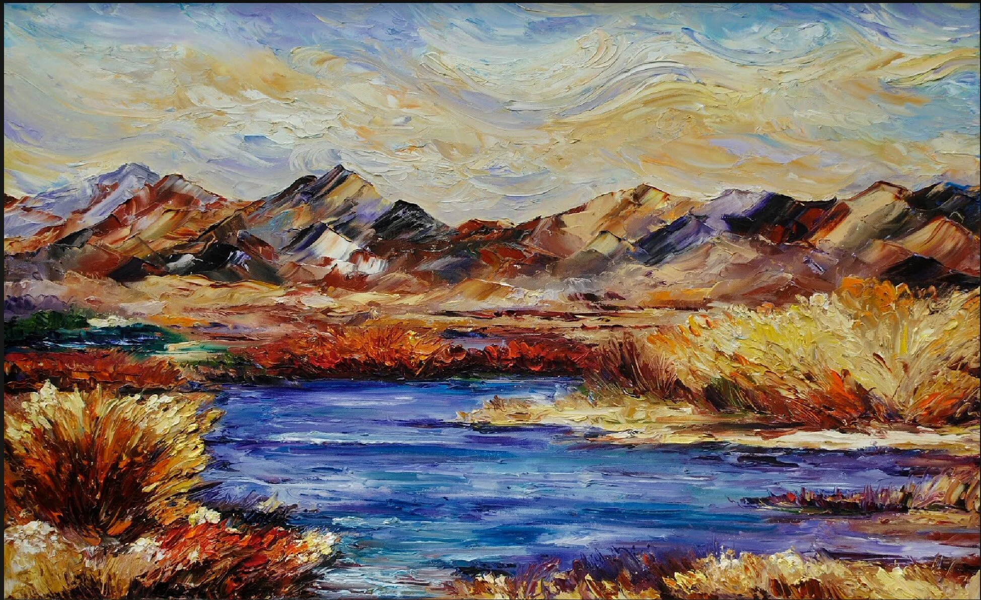 SOLD Wistful Solitude 36X48