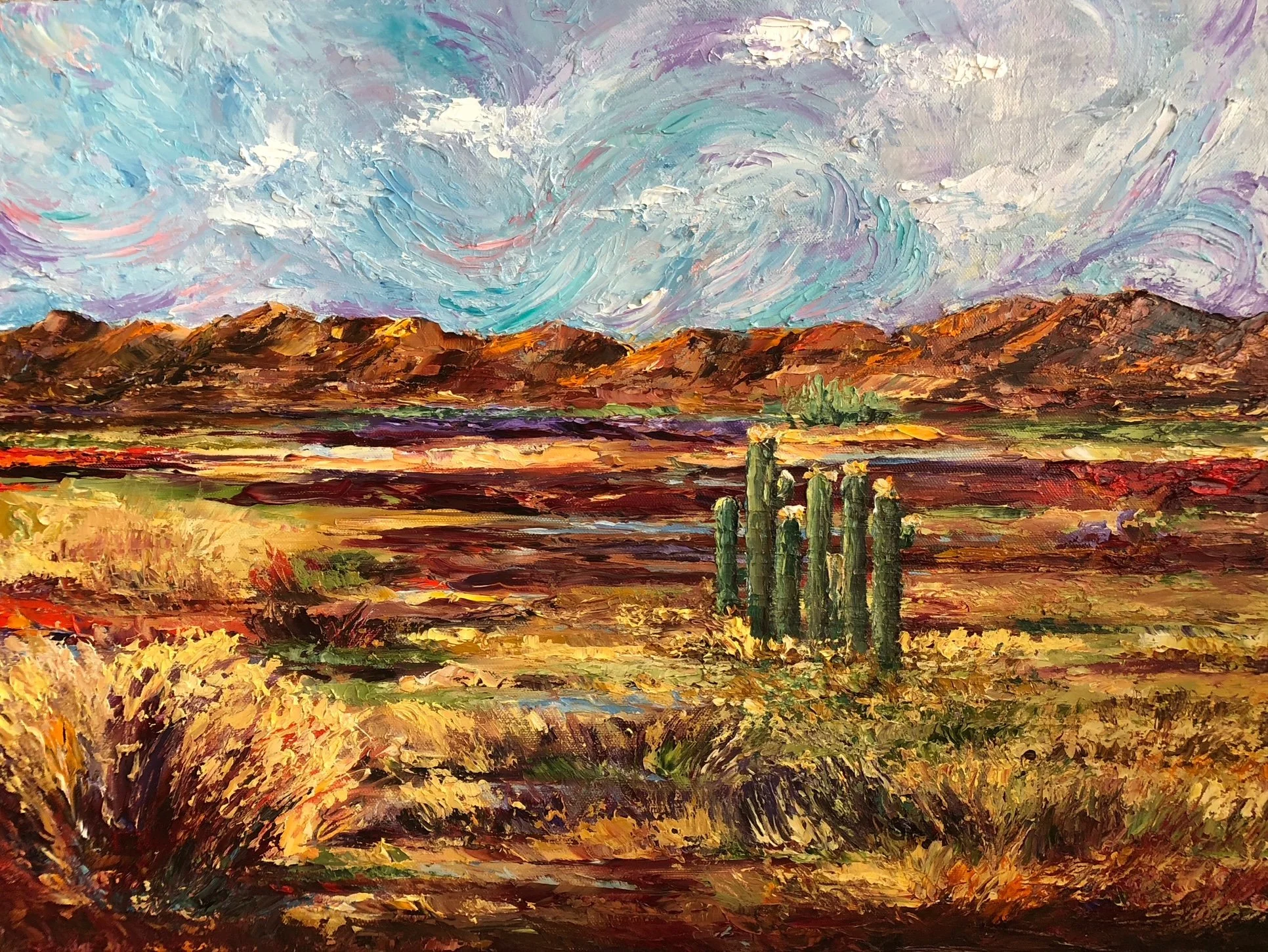 SOLD Desert Vista 18X20