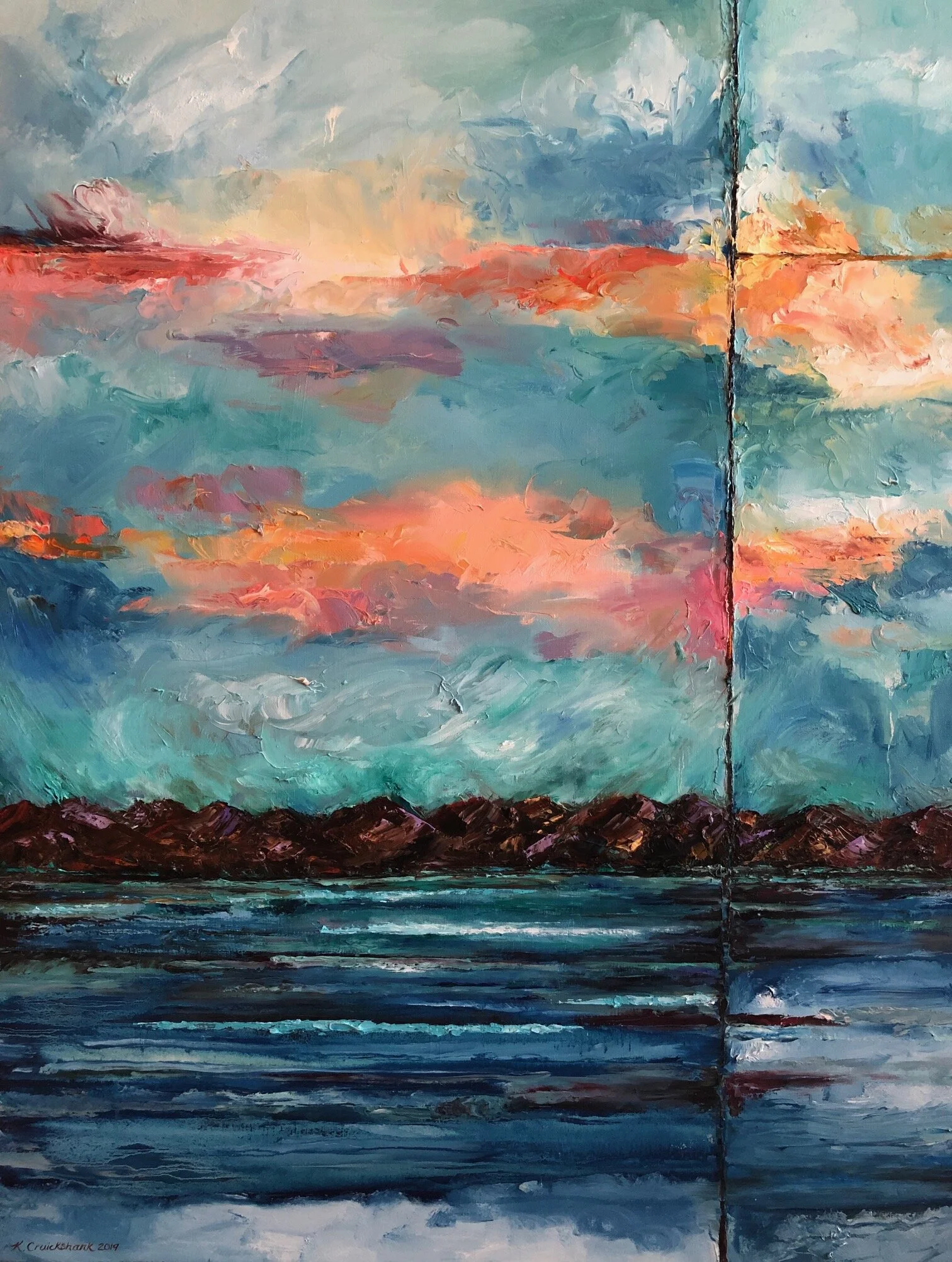 SOLD North by Northwest 48X36