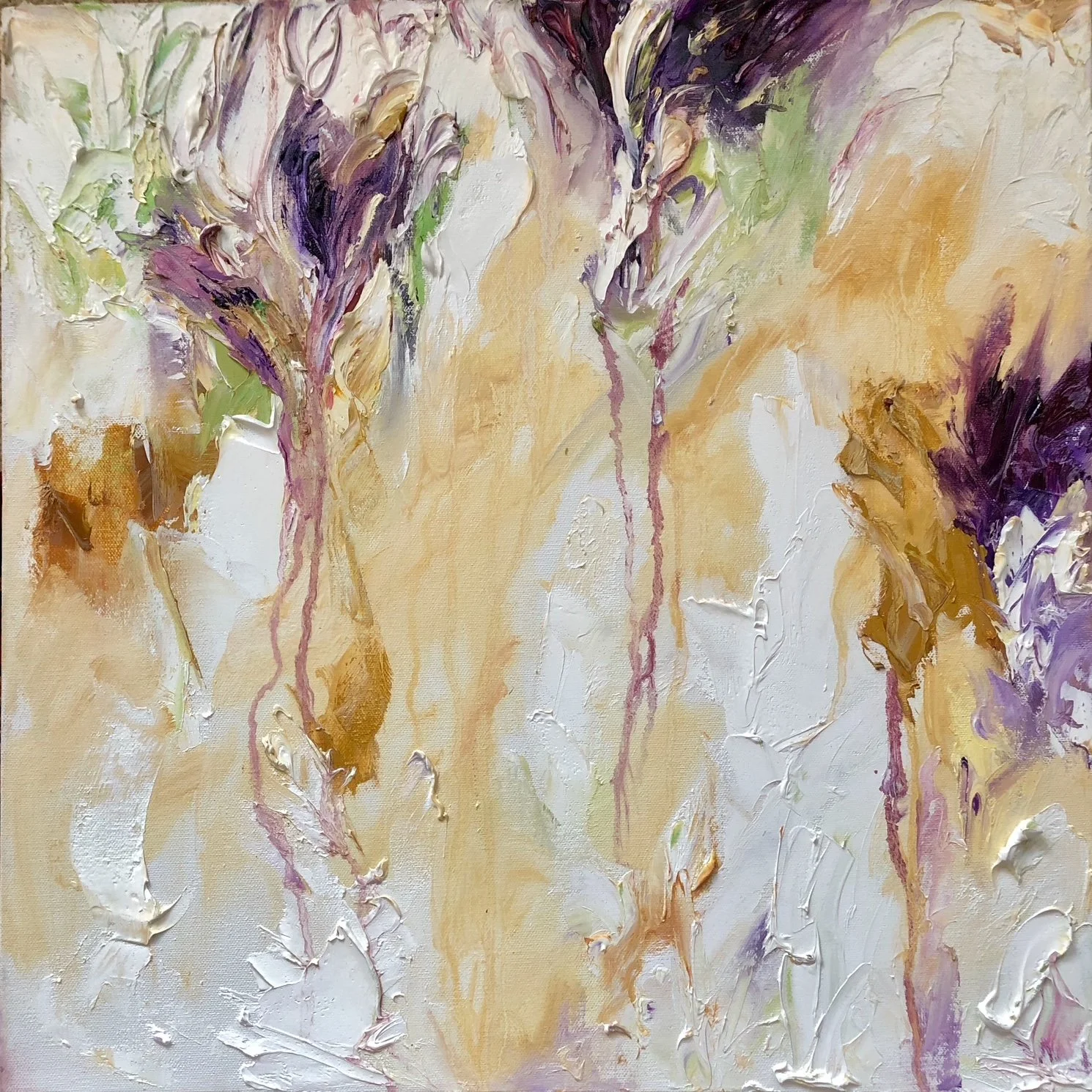 SOLD Iris #4 20X20