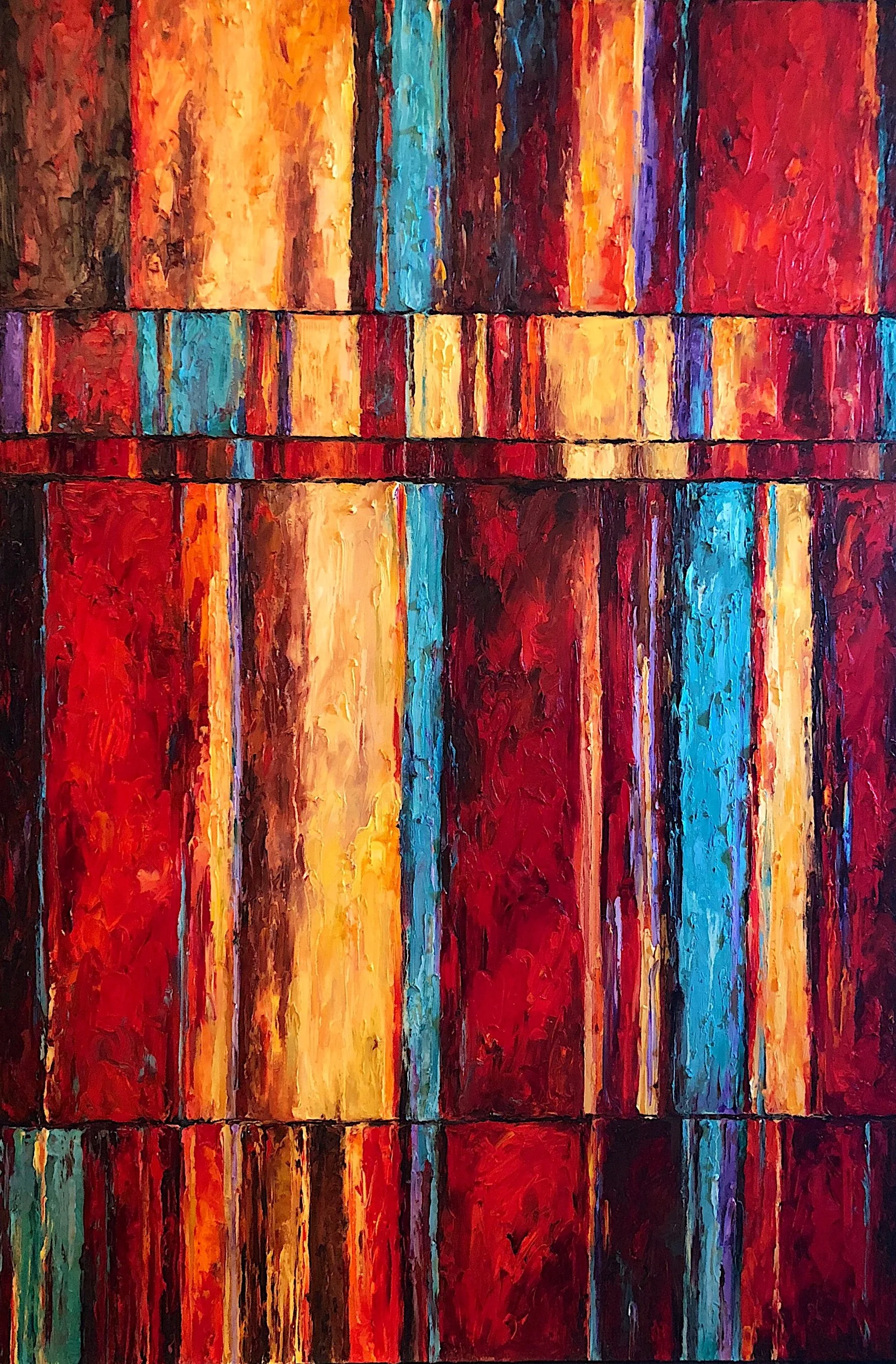 Las Cruces $72X48 On Exhibit at US Embassy Cameroon 2022-2026