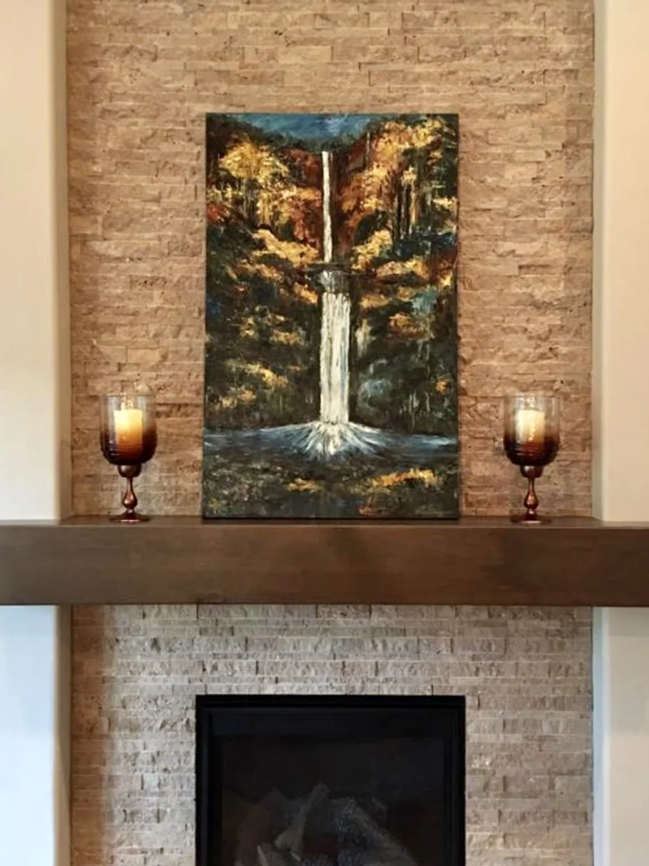 Multnomah Falls I inside a Hillsboro, Oregon residence