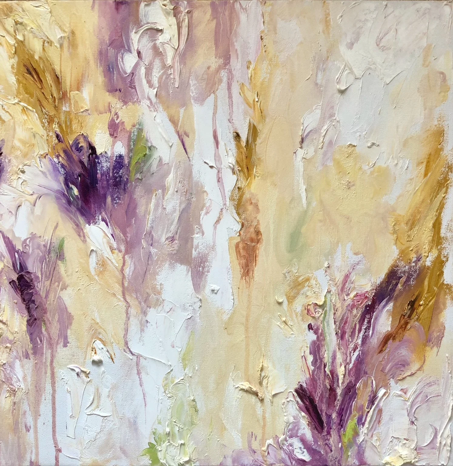SOLD Iris #6 20X20
